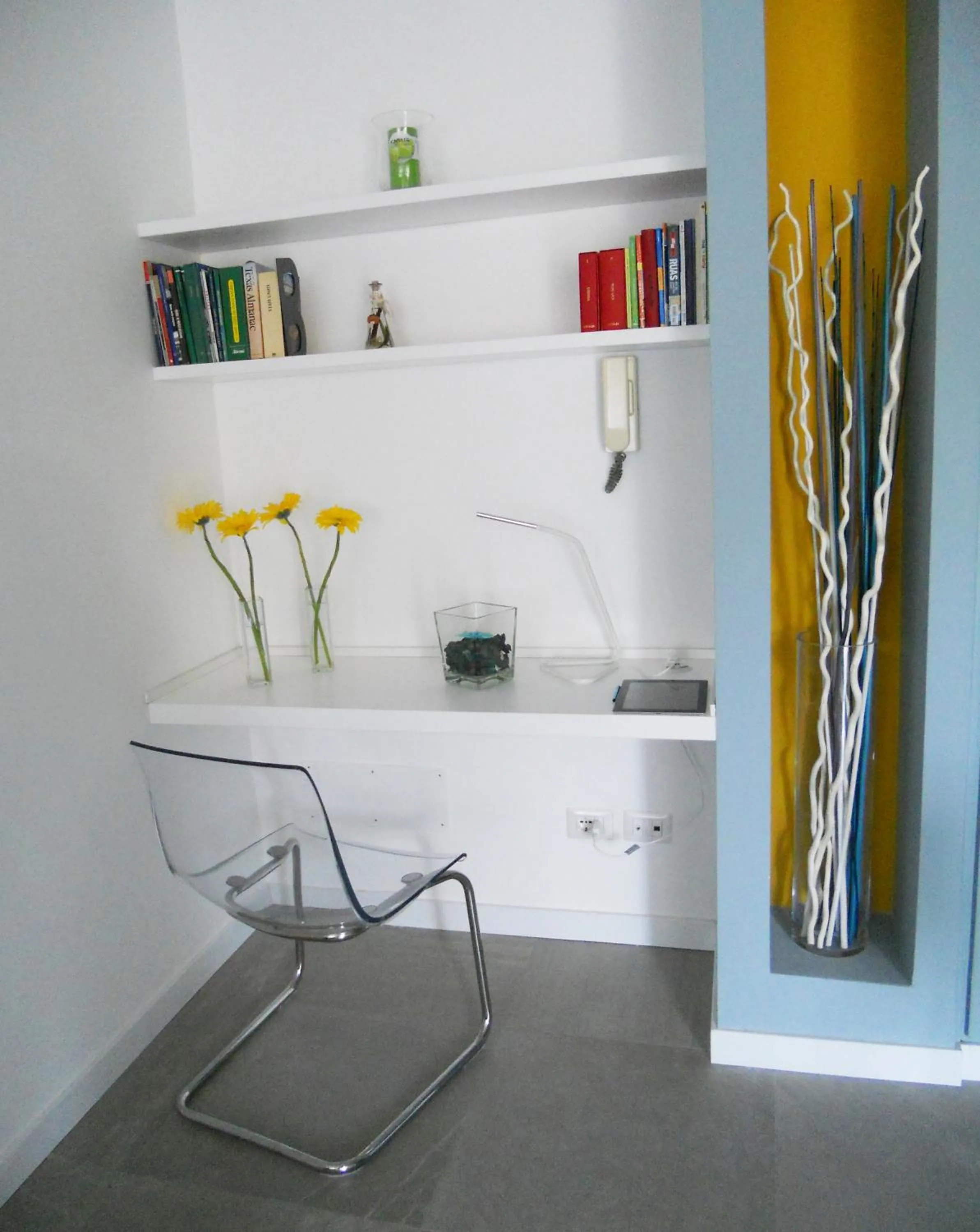 Seating area in Saint Peter's House