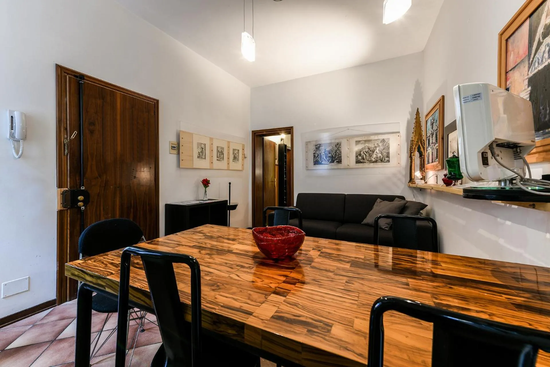 Living room in Cà Tolentini