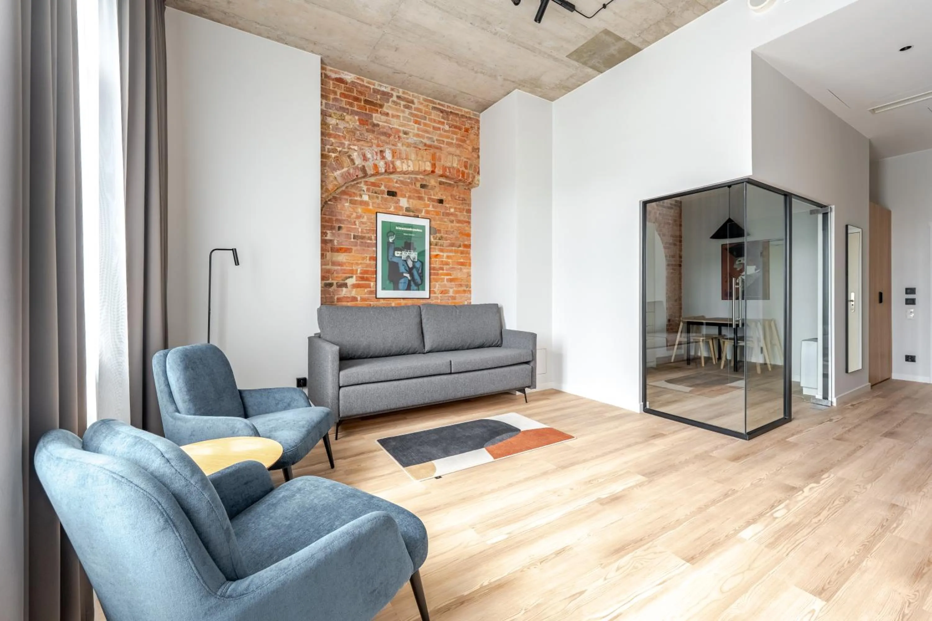 Living room in Noli Gdansk Old Town