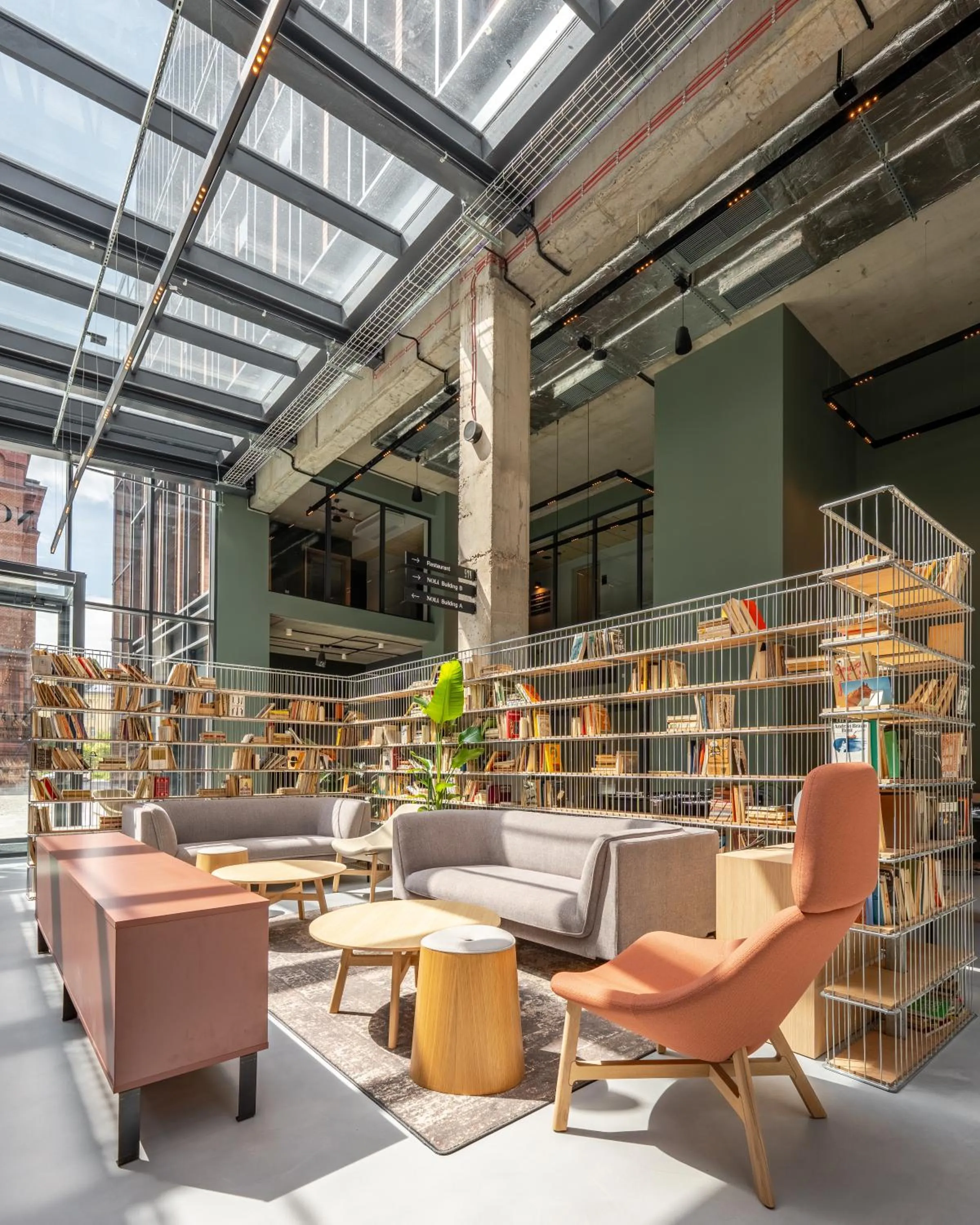 Seating area in Noli Gdansk Old Town