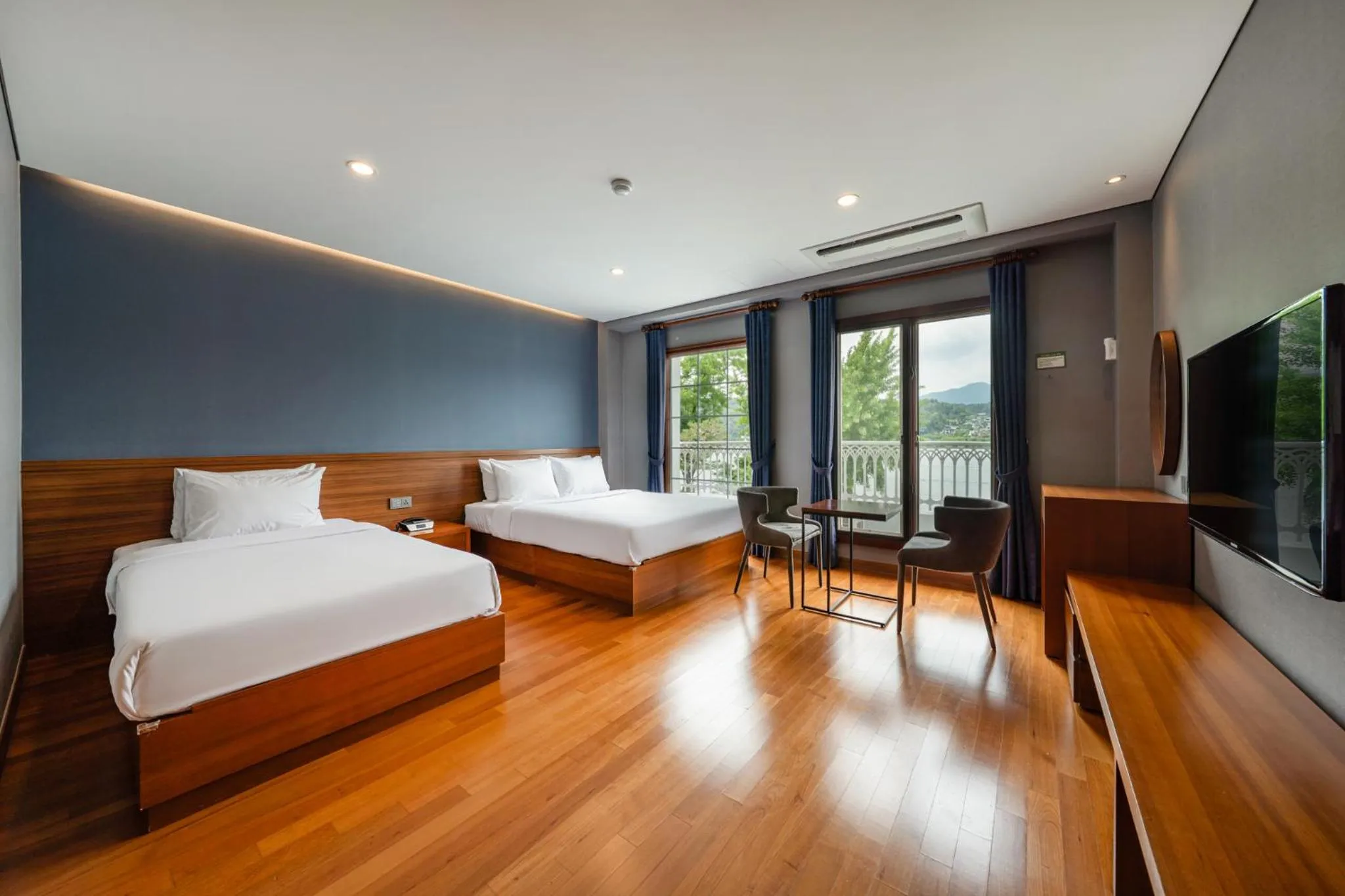 Bed in The Hill House Yangpyeong