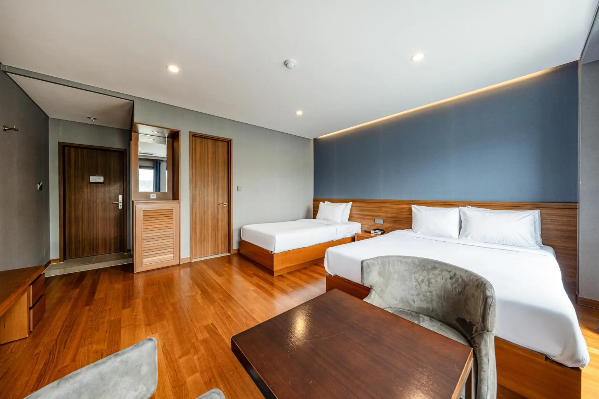 Bed in The Hill House Yangpyeong