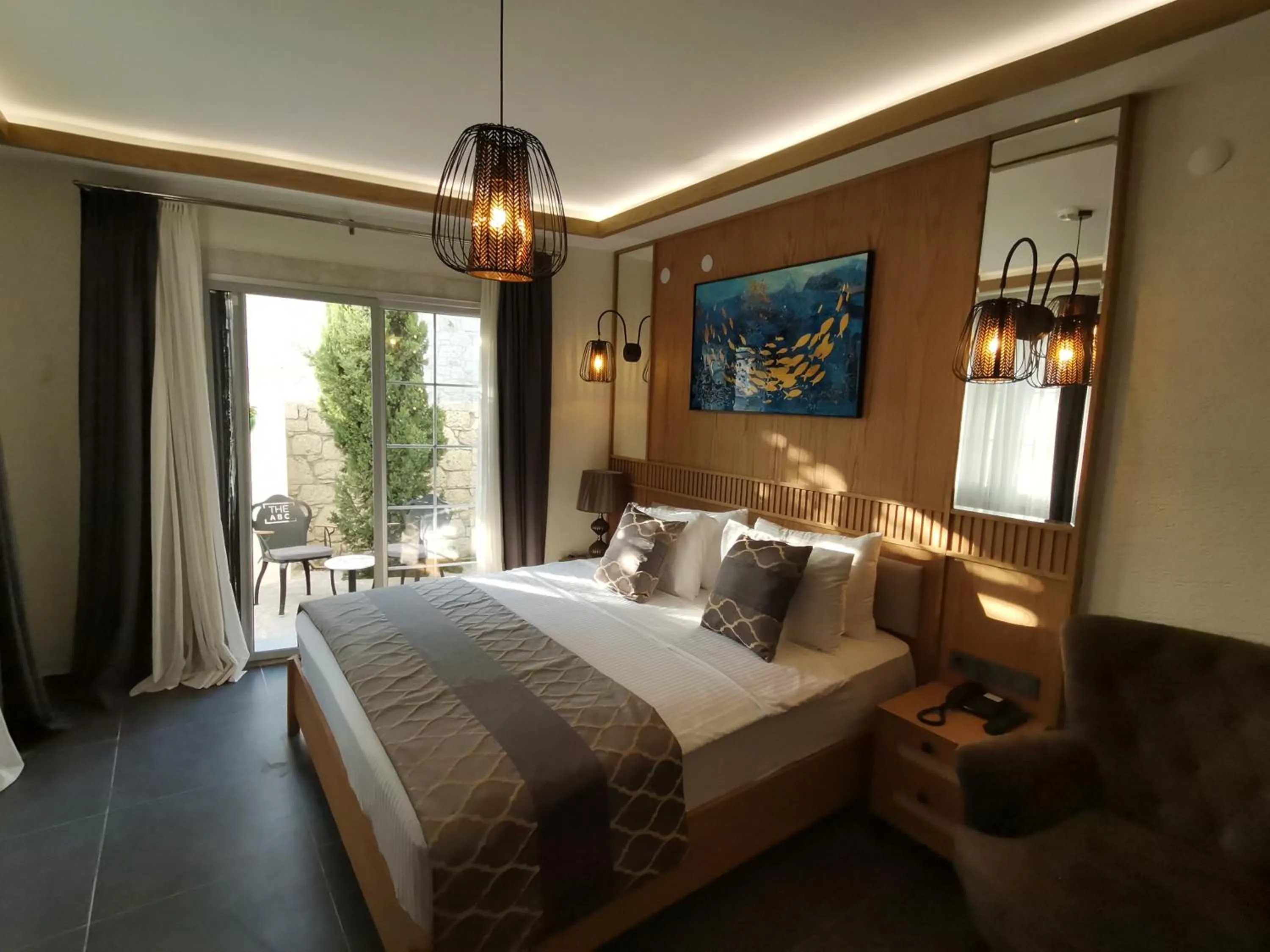 Bed in The ABC Hotel