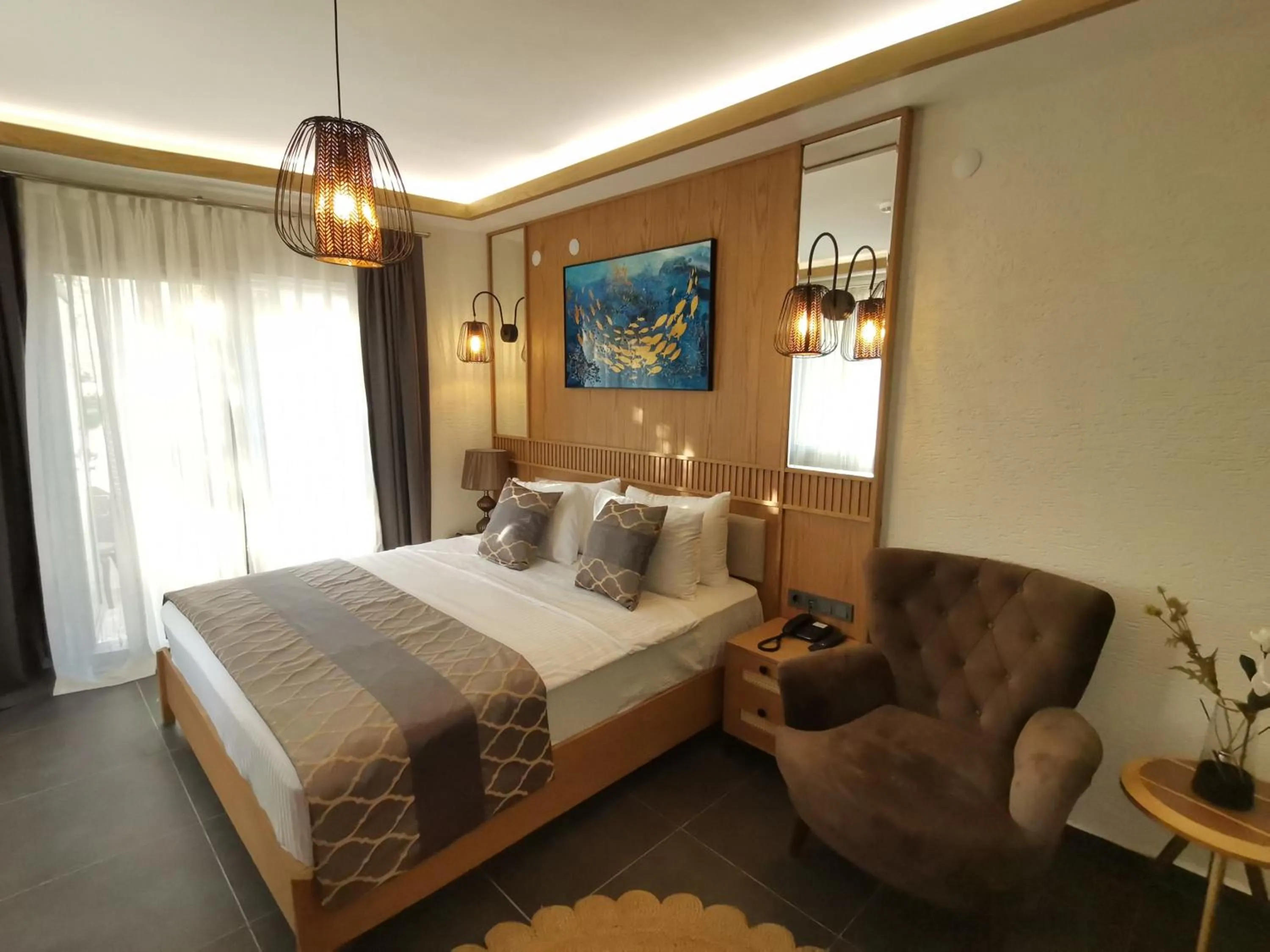 Bed in The ABC Hotel