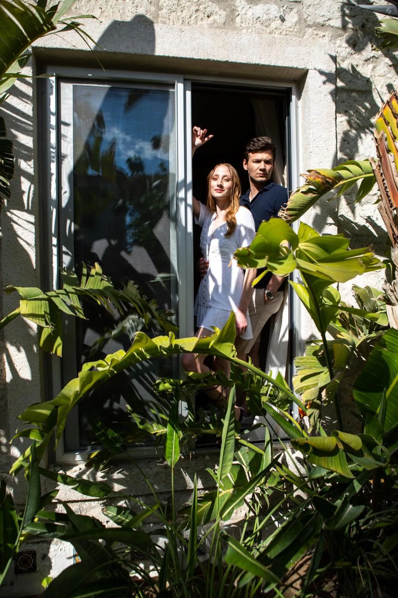 Garden view in The ABC Hotel