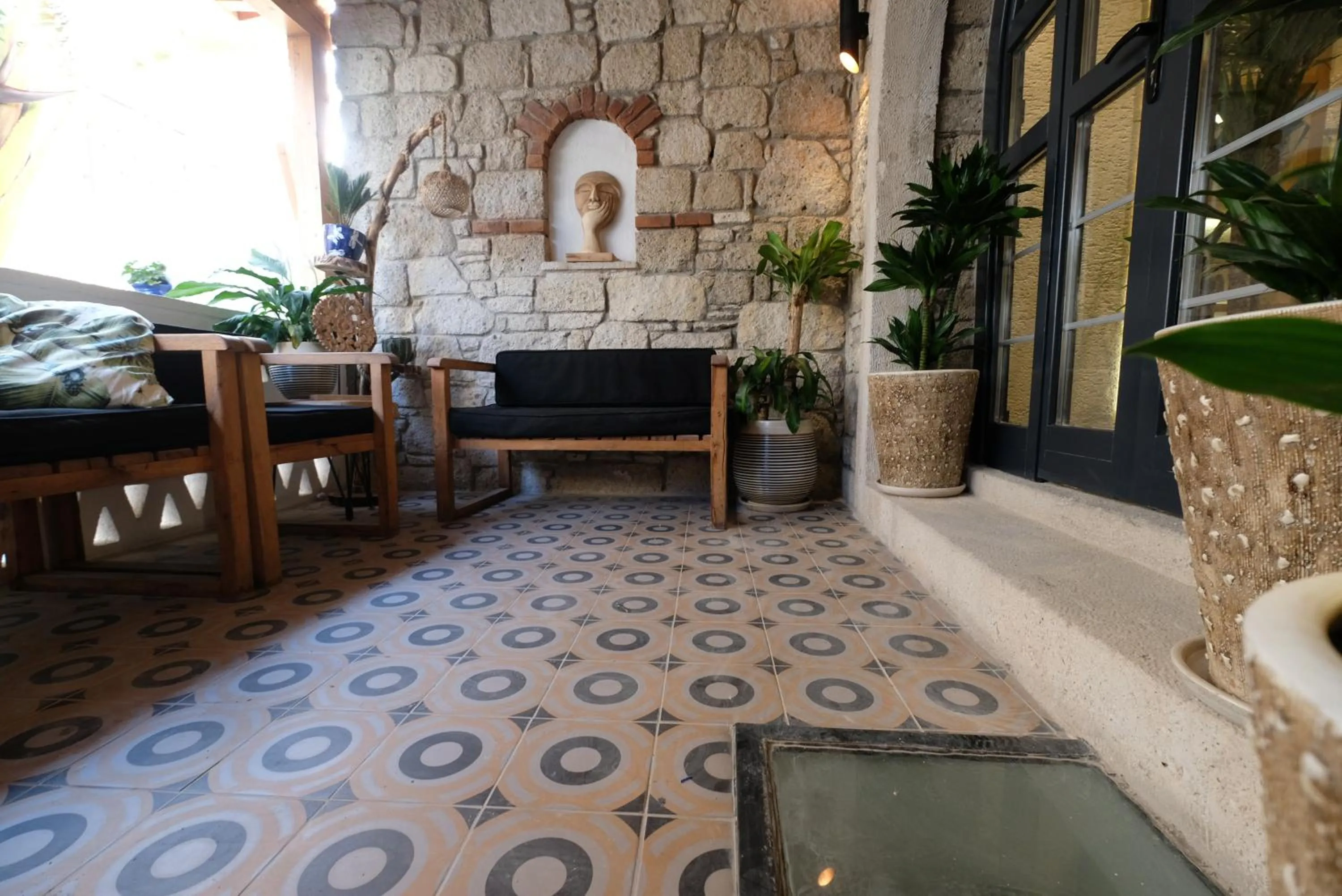 Seating area in The ABC Hotel