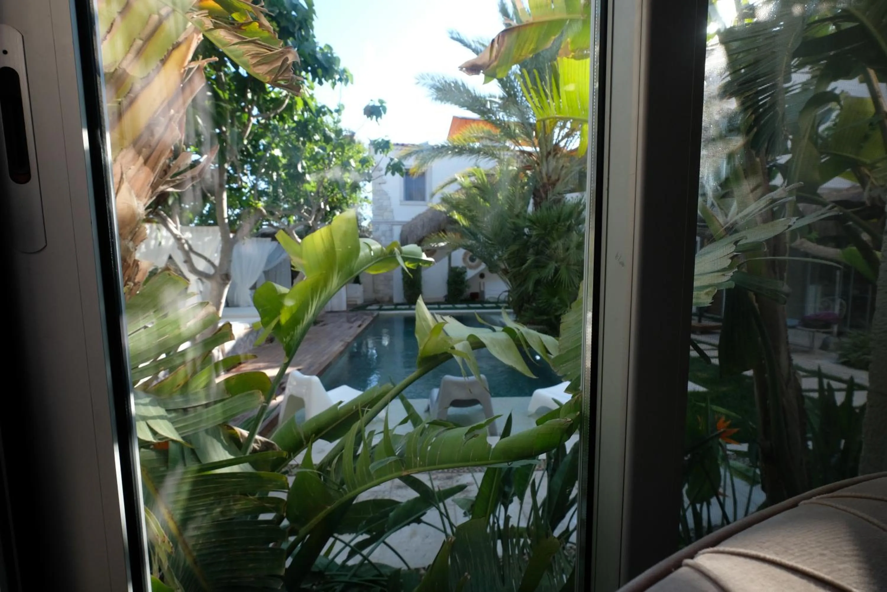 Pool view in The ABC Hotel