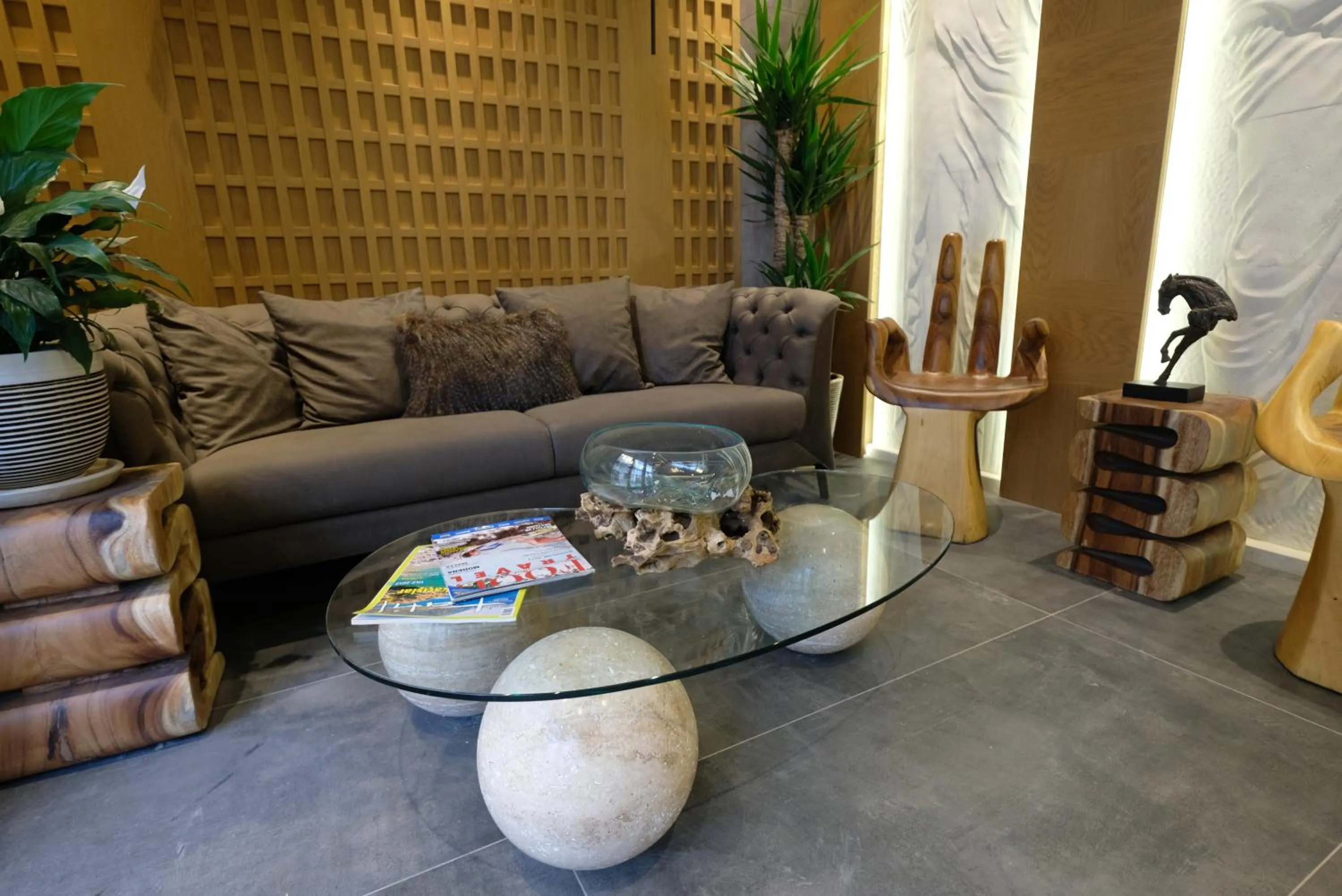 Seating area in The ABC Hotel