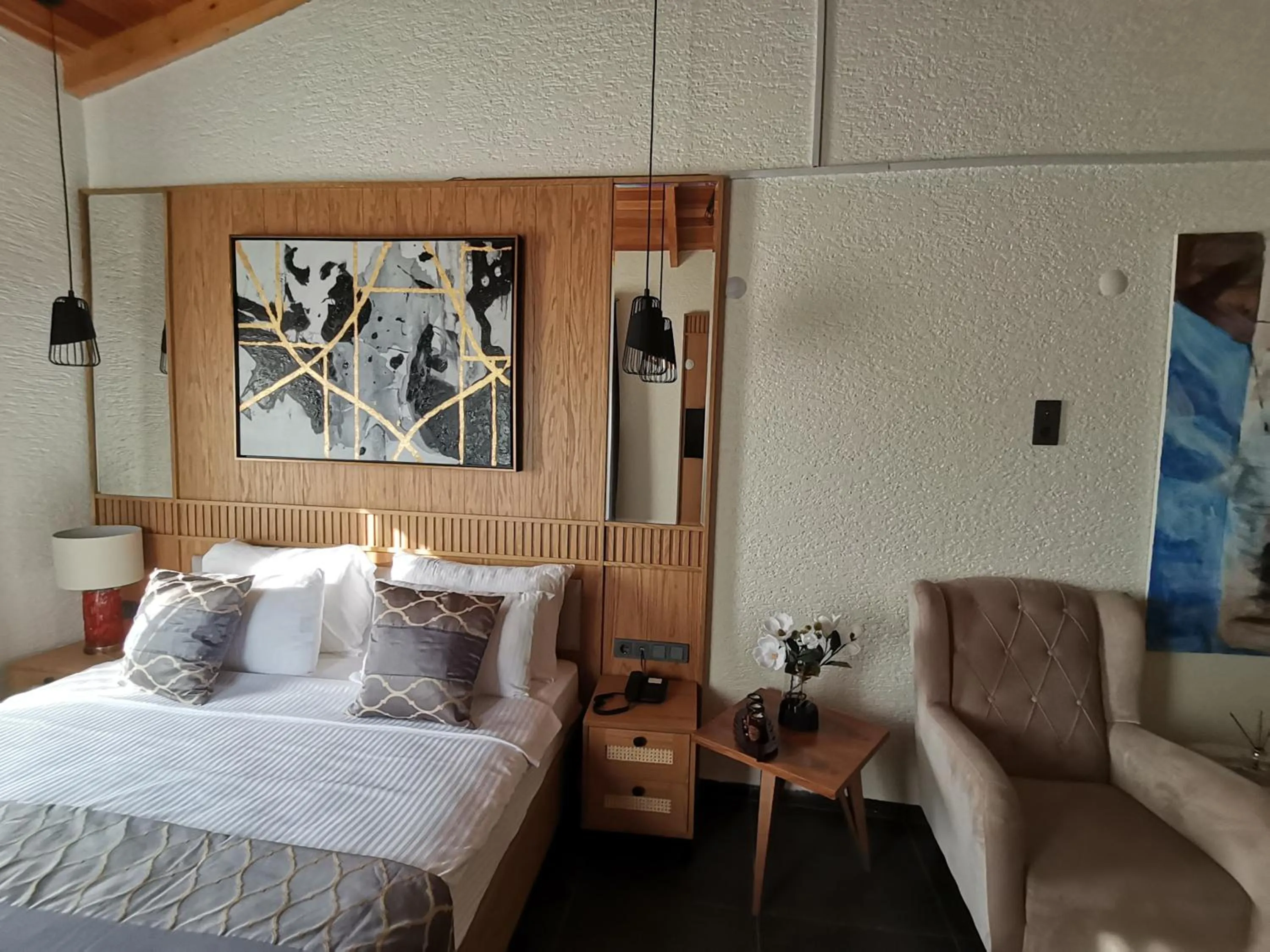 Bed in The ABC Hotel