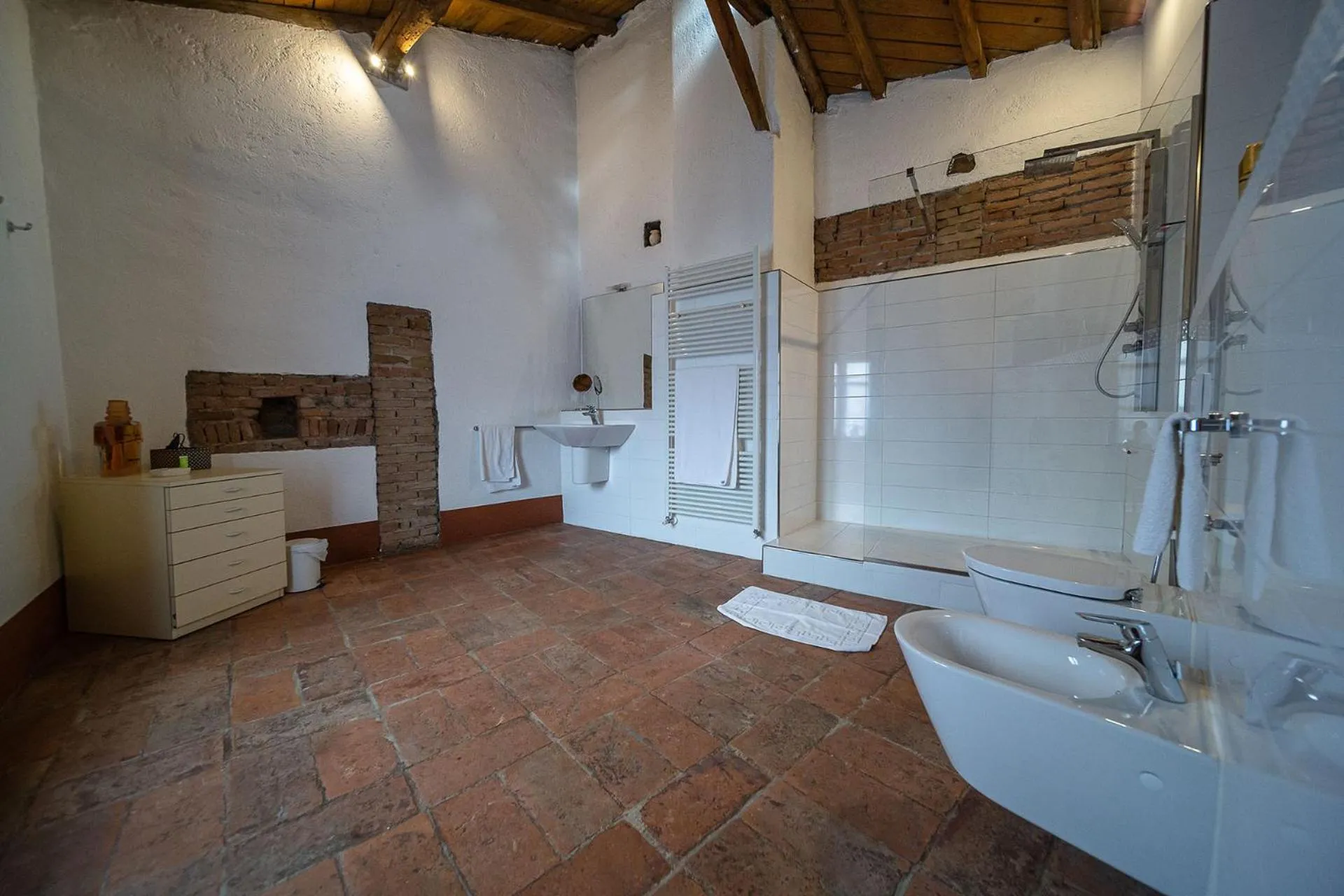 Bathroom in La Locanda di Sant'Anna