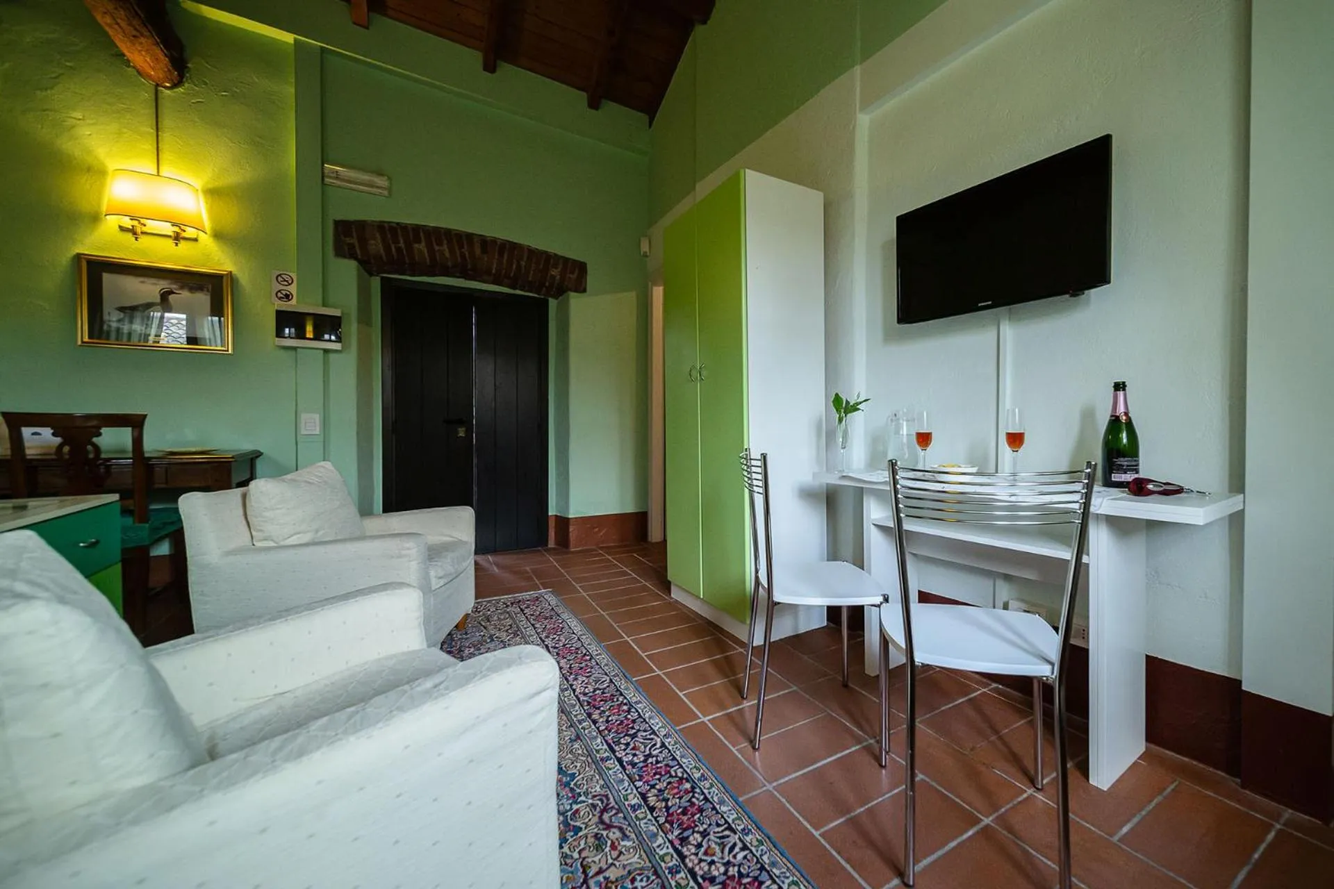 Photo of the whole room in La Locanda di Sant'Anna