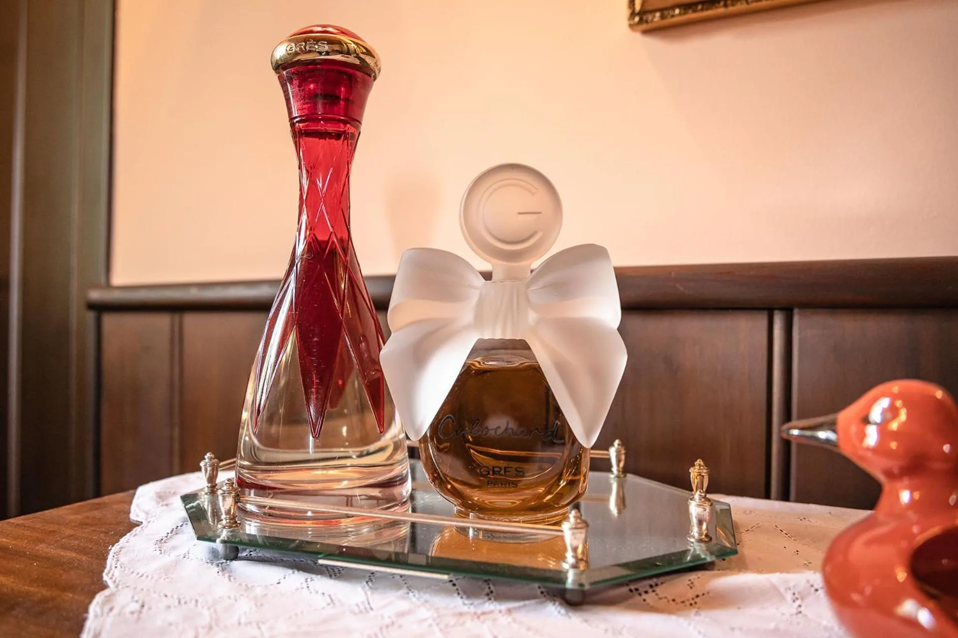 Decorative detail in La Locanda di Sant'Anna