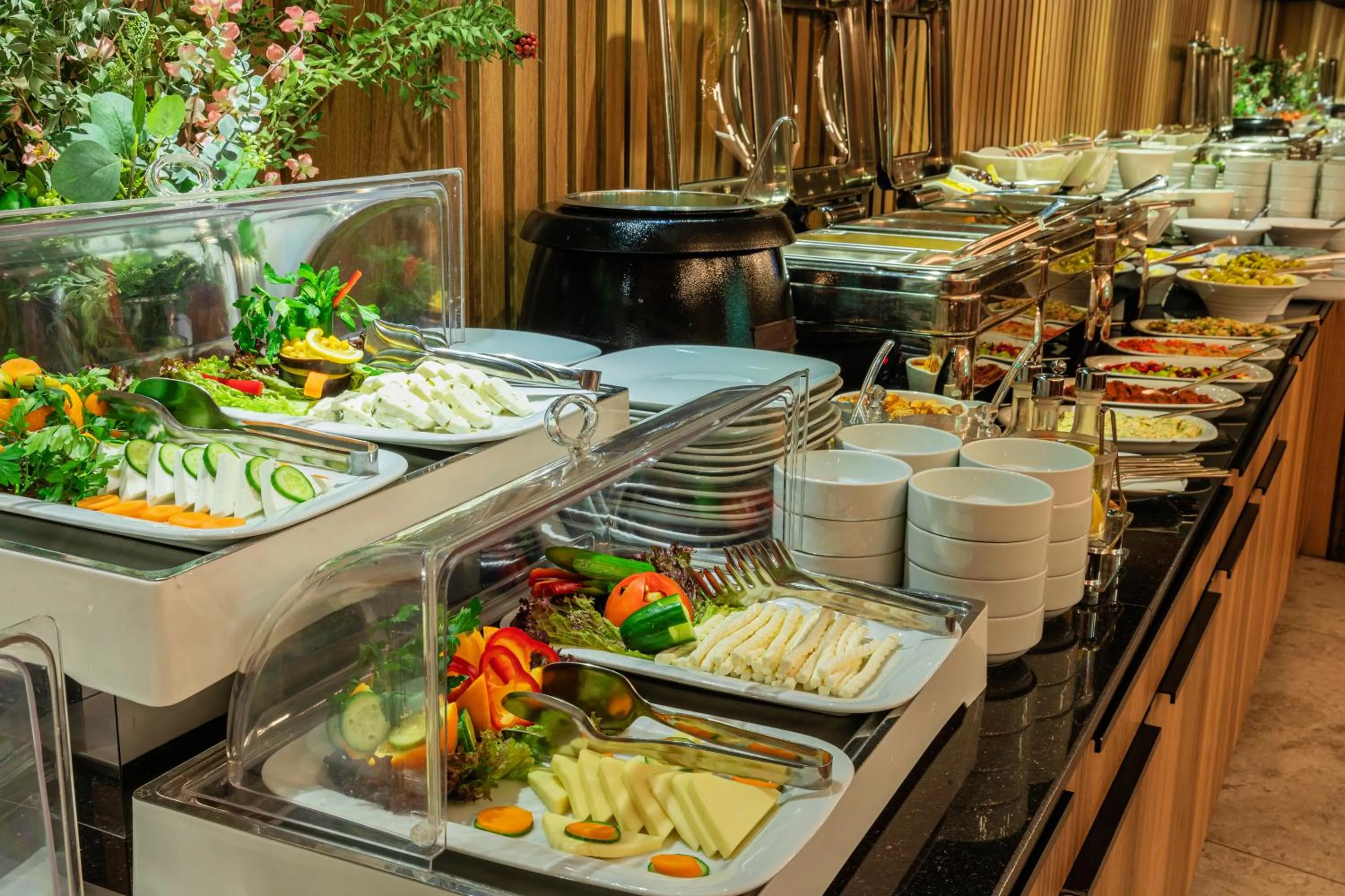 Continental breakfast in Ayramin Deluxe Hotel Taksim