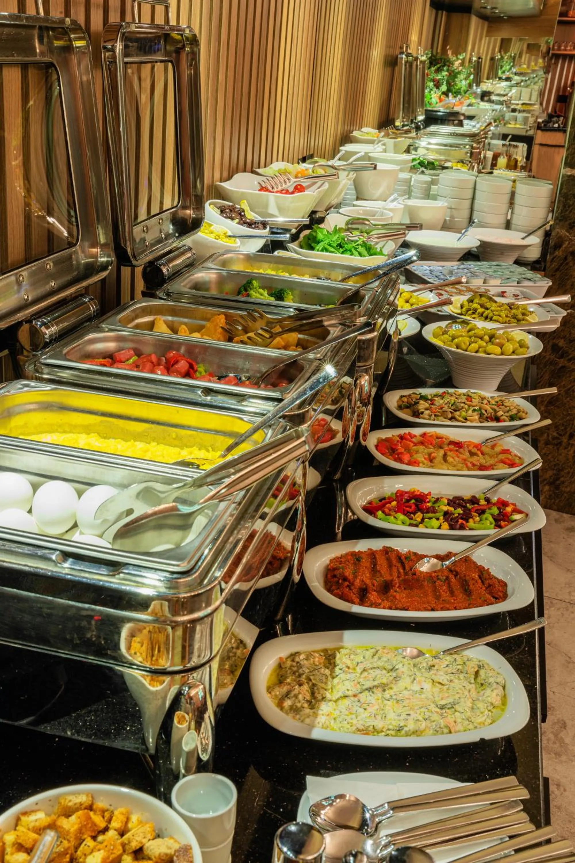 Continental breakfast in Ayramin Deluxe Hotel Taksim