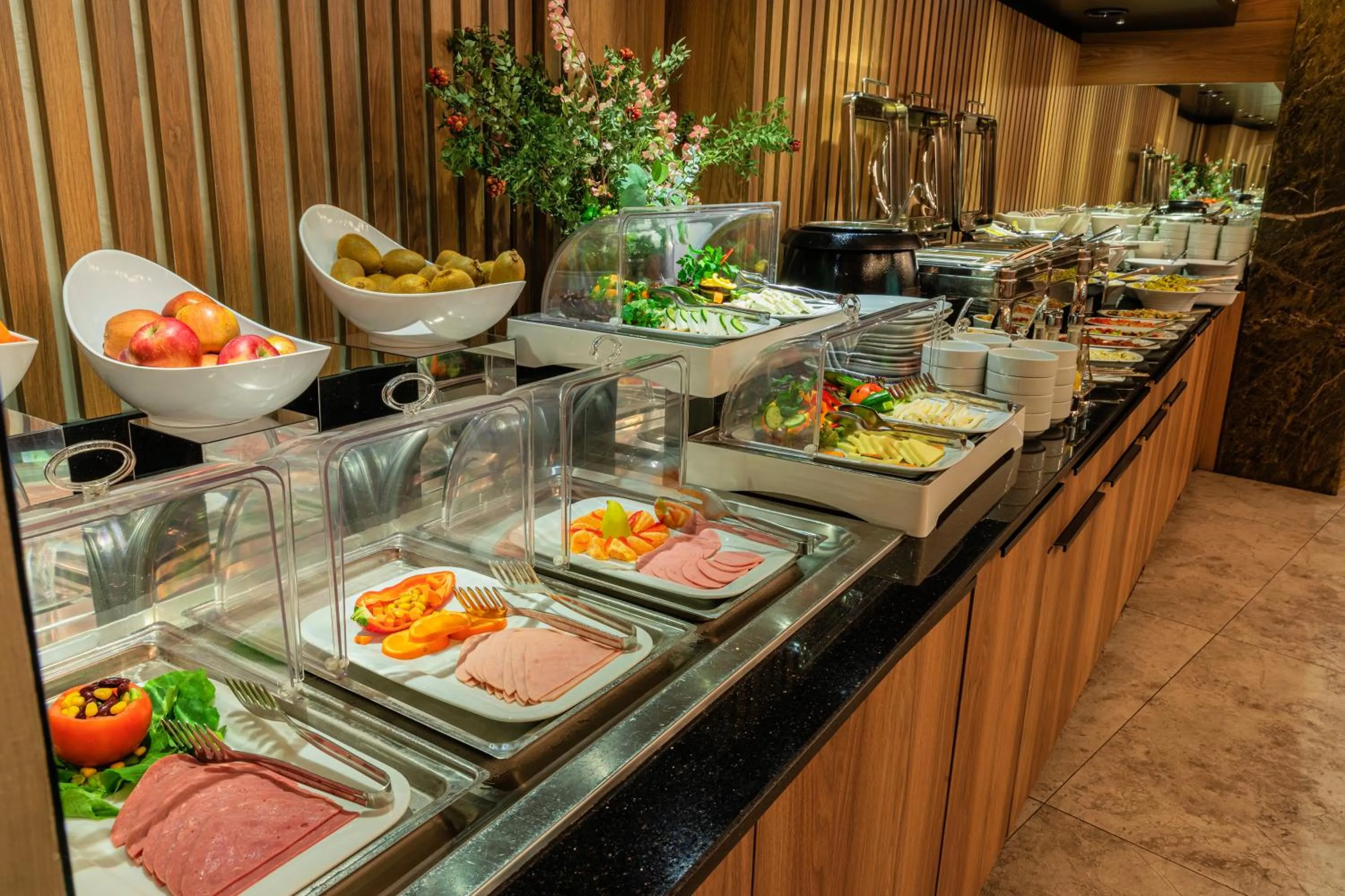 Continental breakfast in Ayramin Deluxe Hotel Taksim