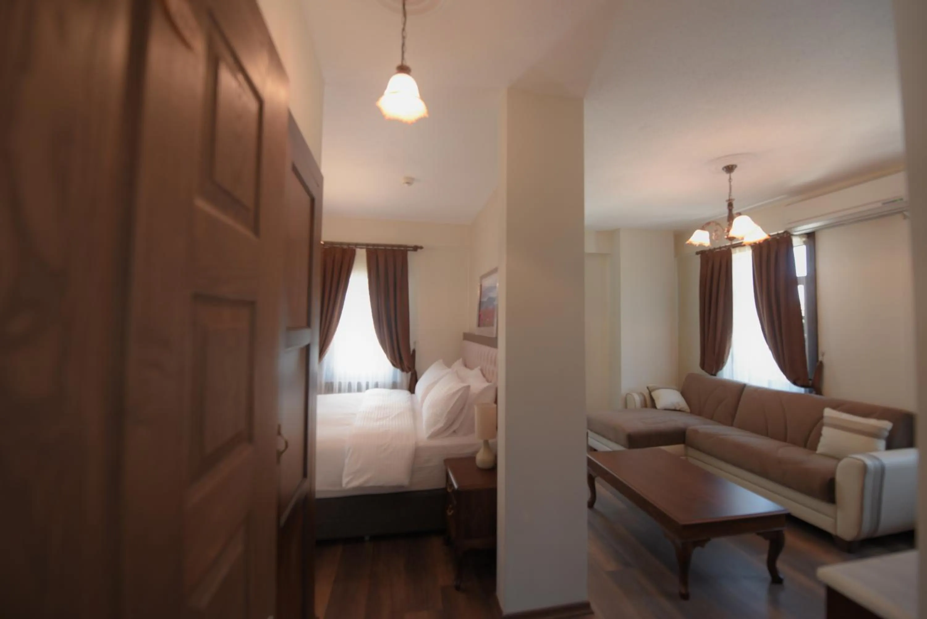 Living room, Bed in Zagnospasa Konaklari