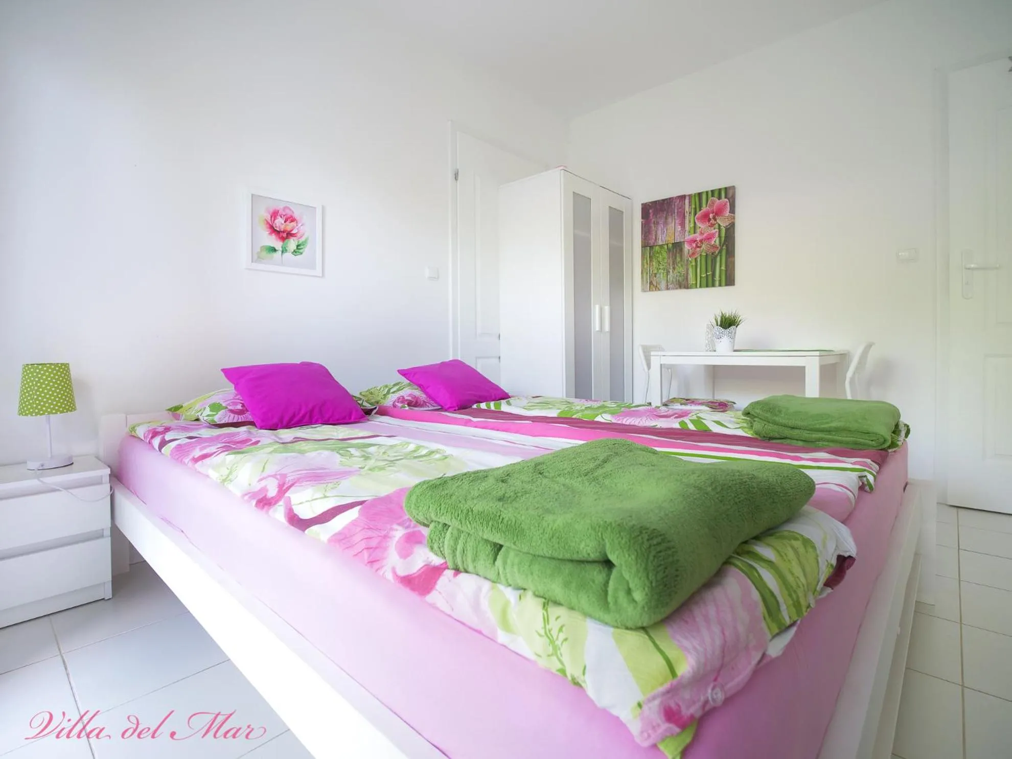 Bed in Villa del Mar