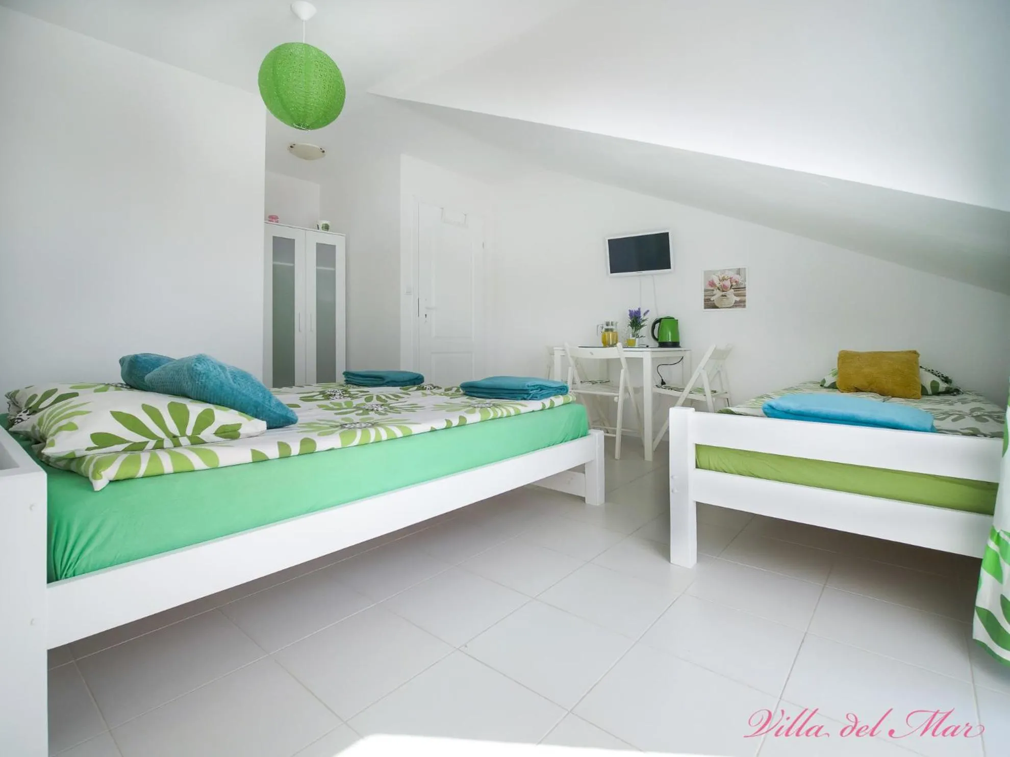 Bed in Villa del Mar