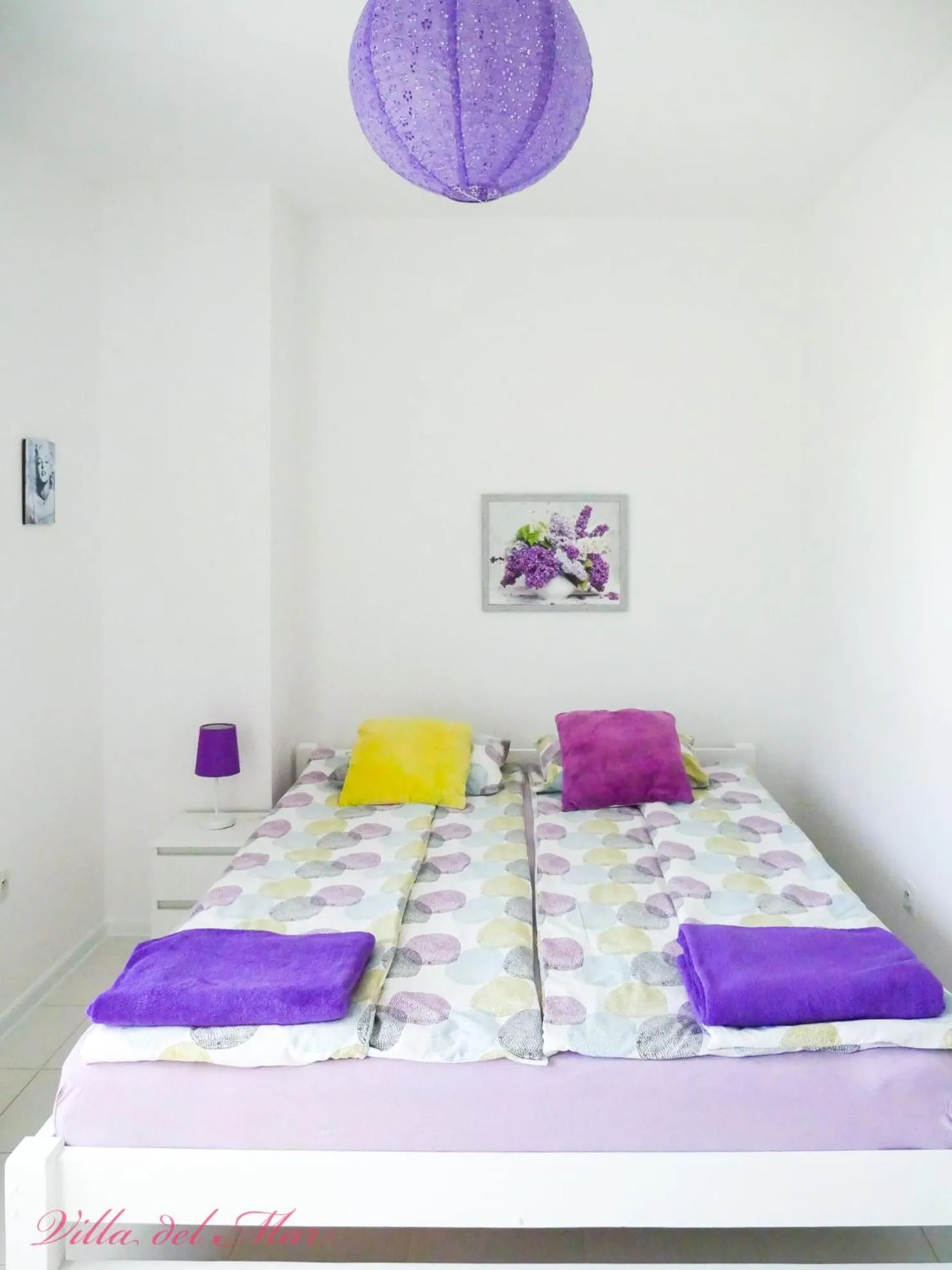 Bed in Villa del Mar