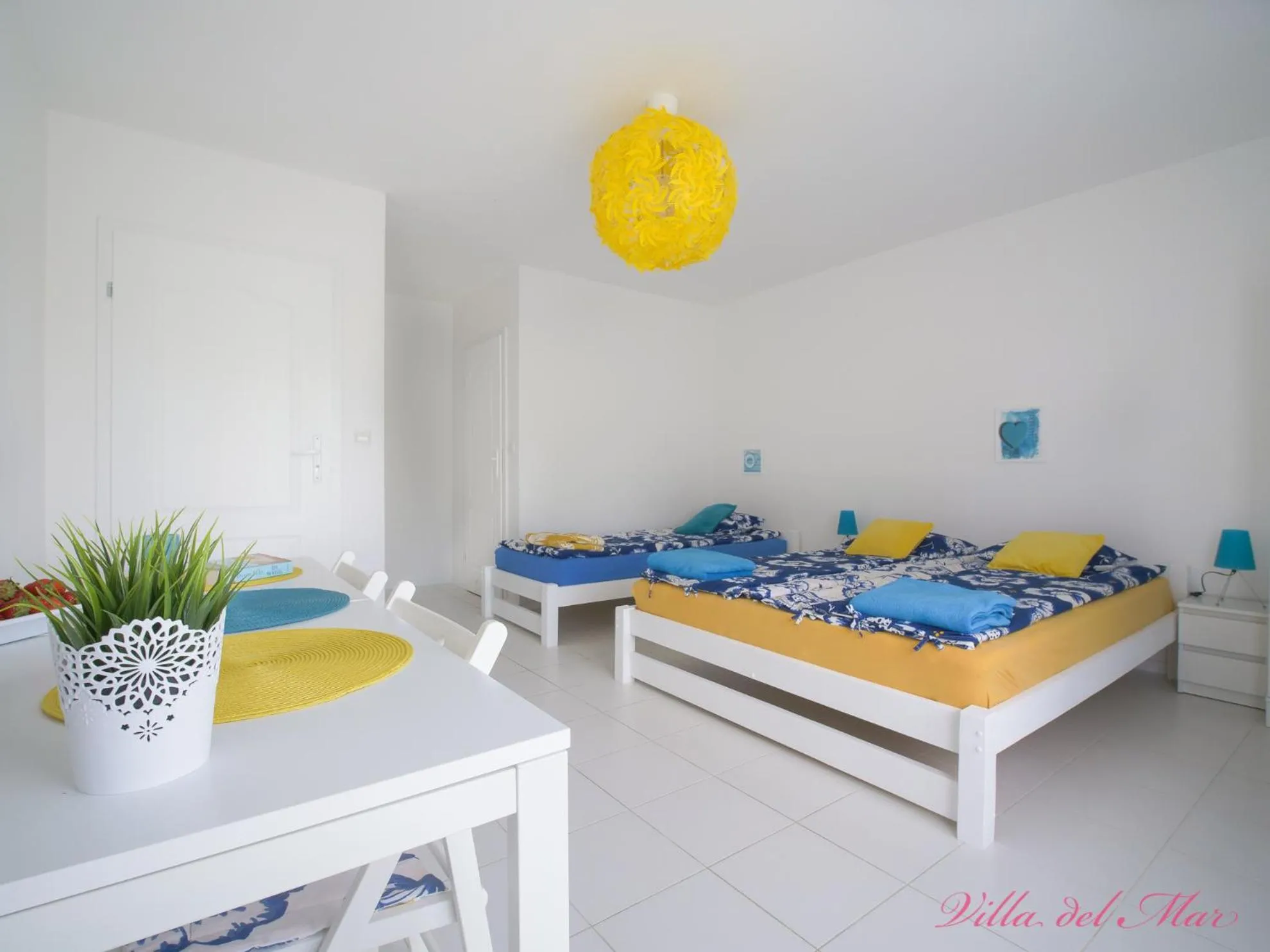 Bed in Villa del Mar