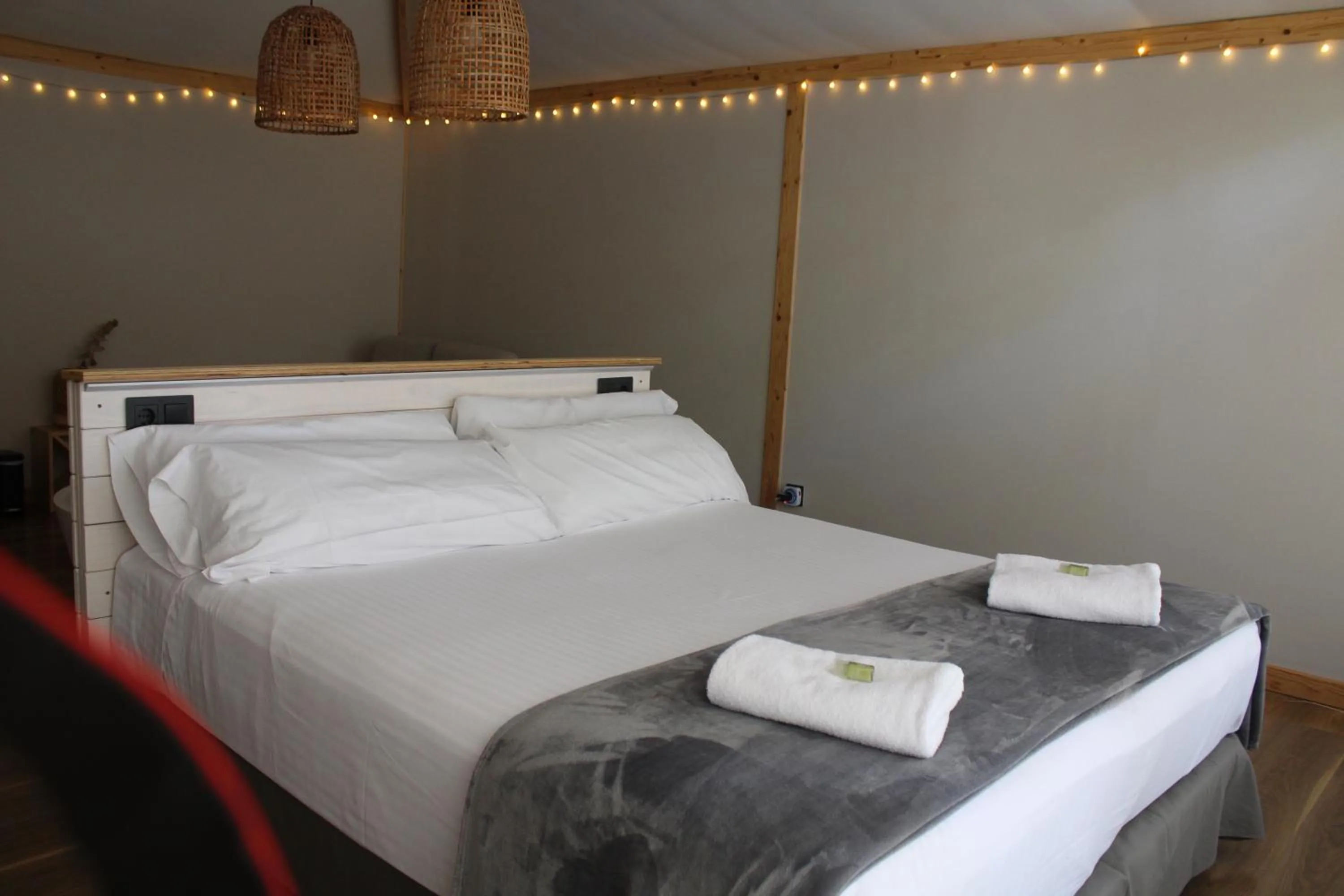 Bed in Albergue Jakue