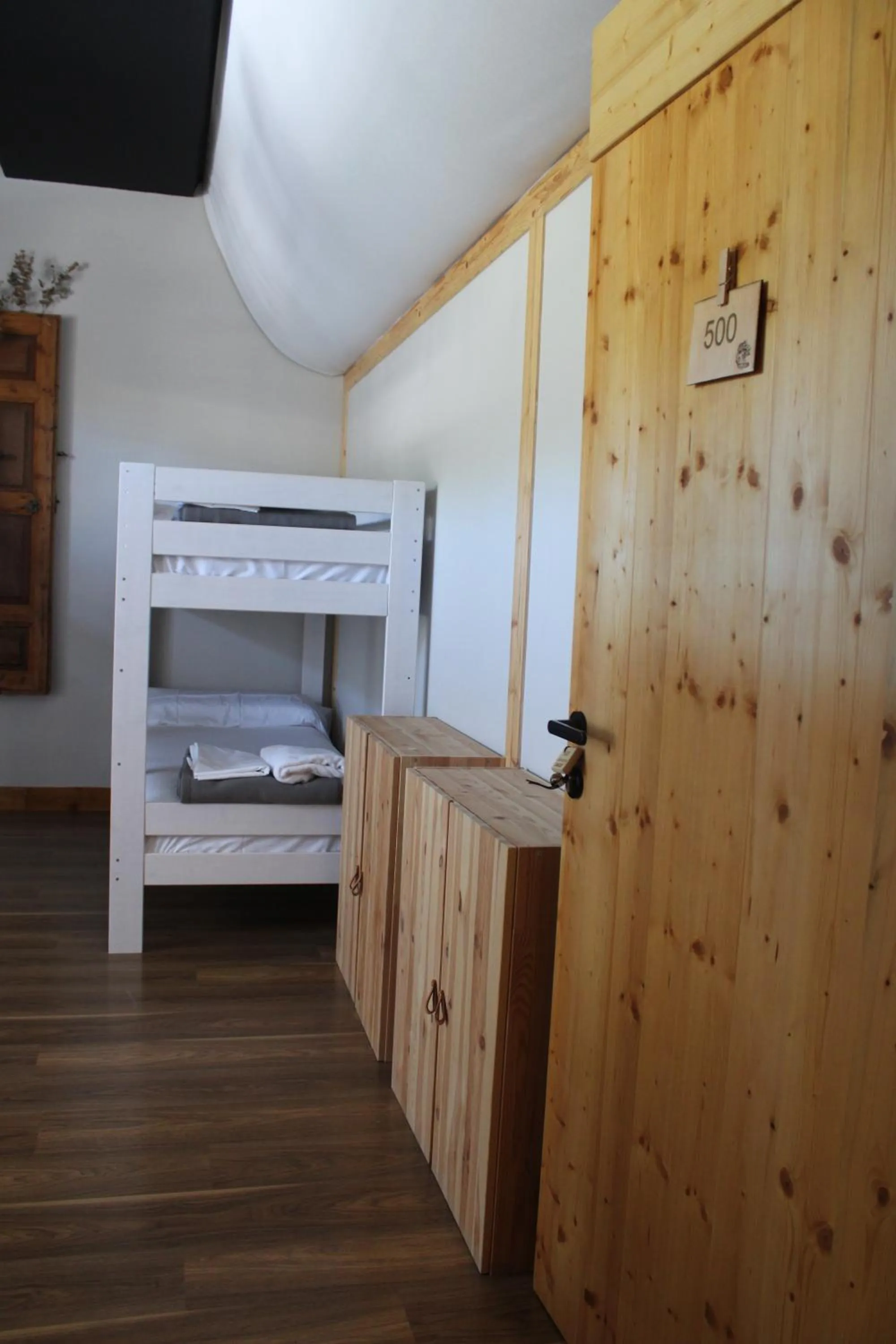 Bed in Albergue Jakue