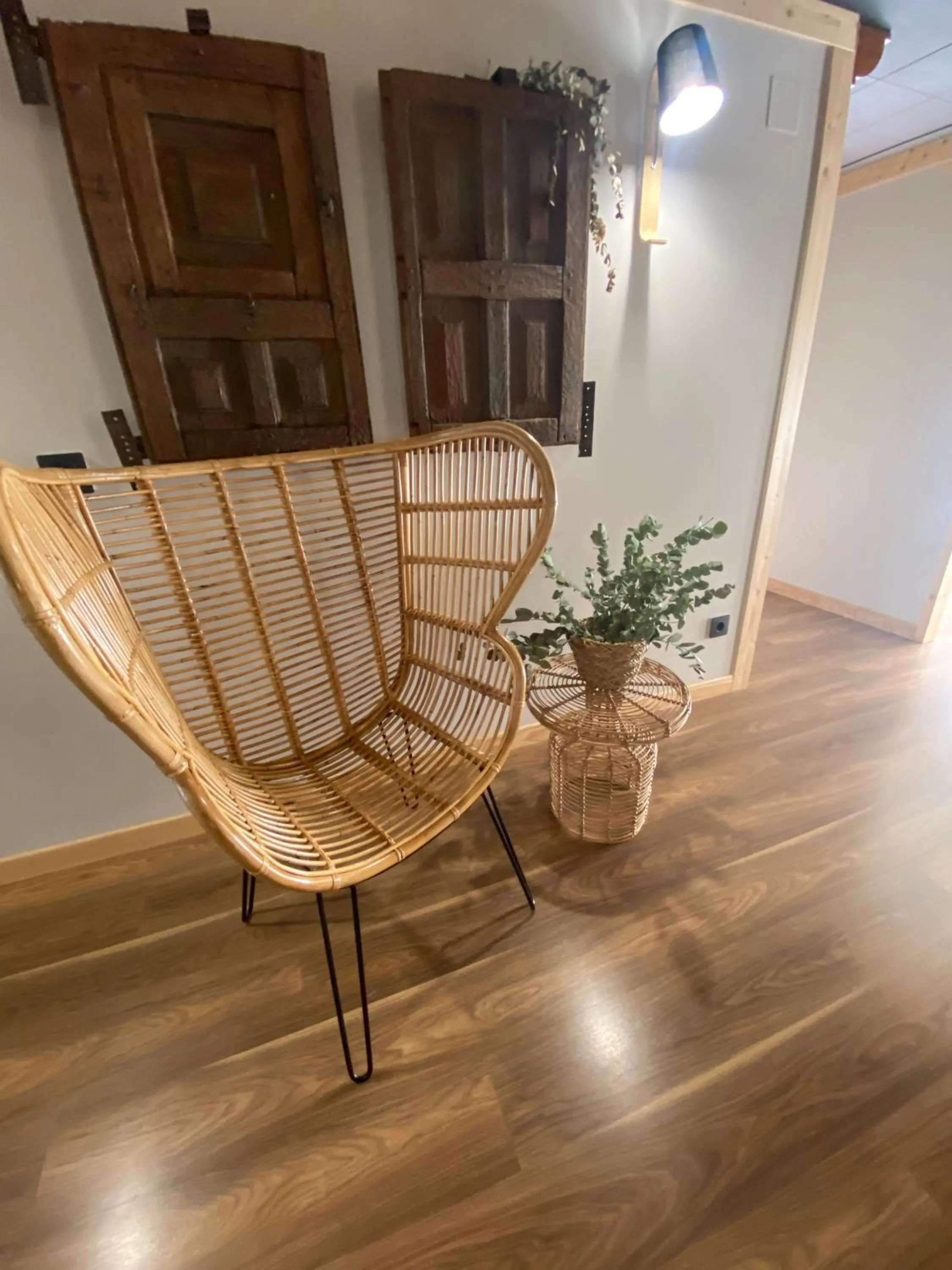 Living room in Albergue Jakue