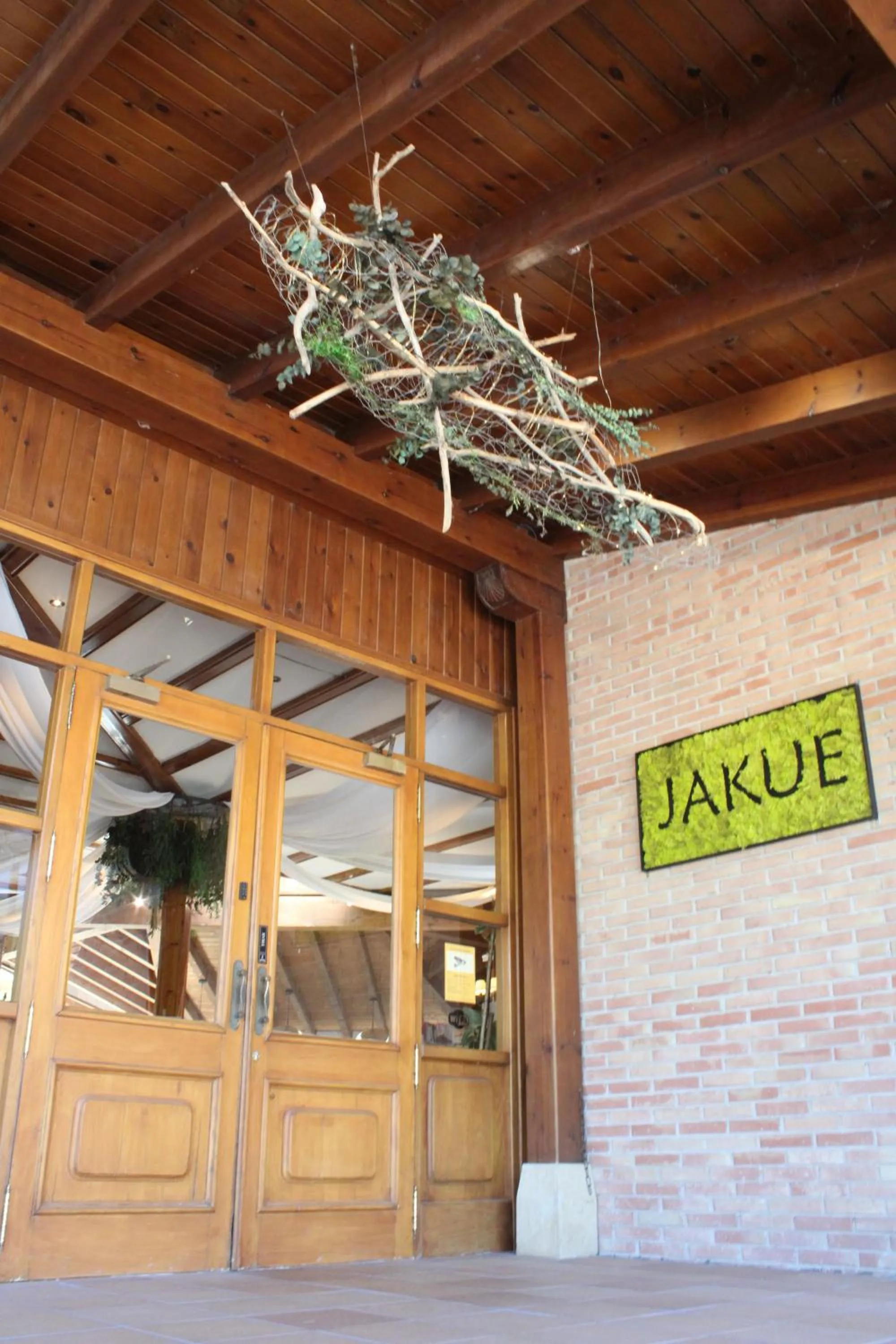 Lobby or reception in Albergue Jakue