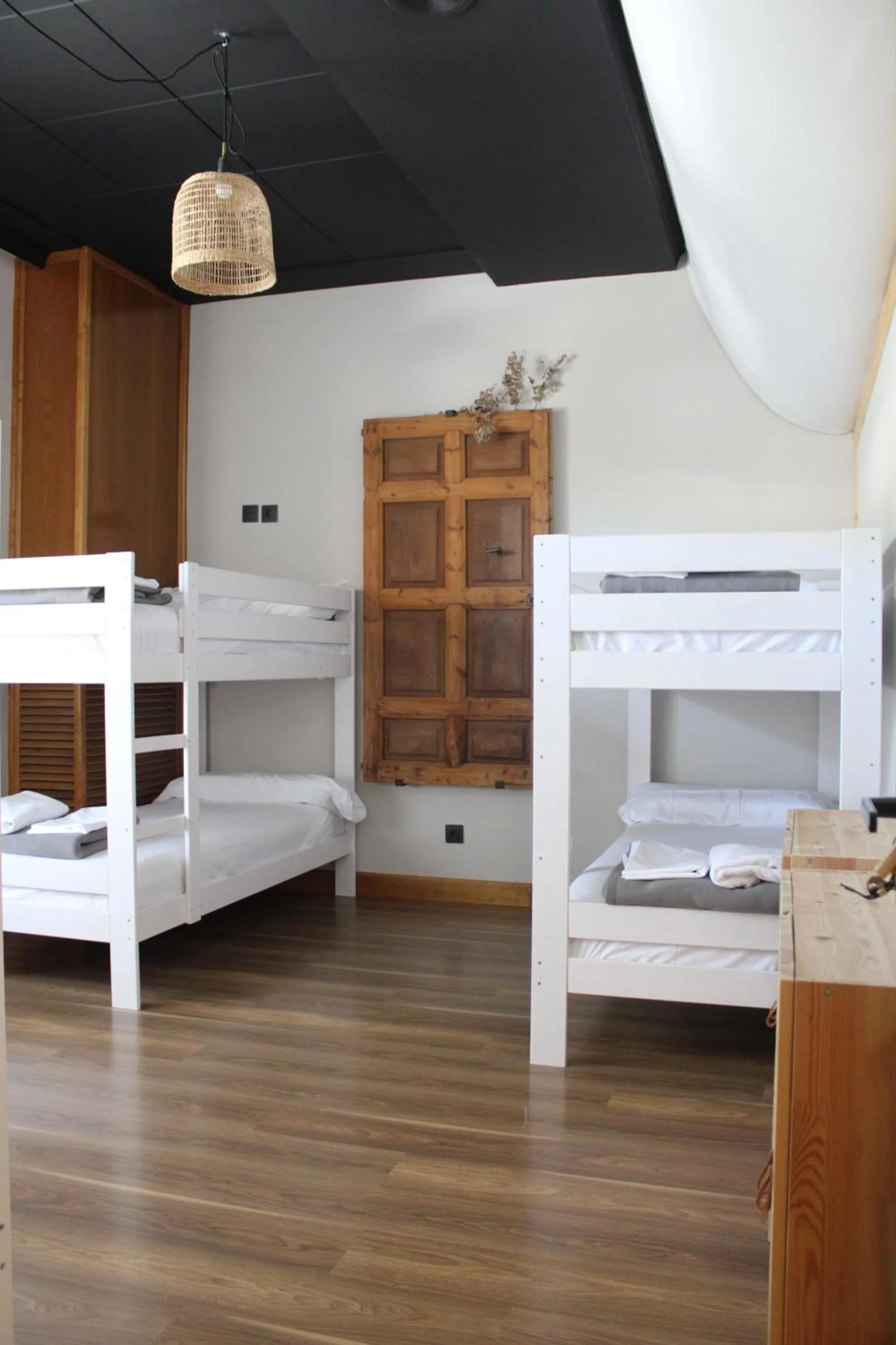 Bed in Albergue Jakue