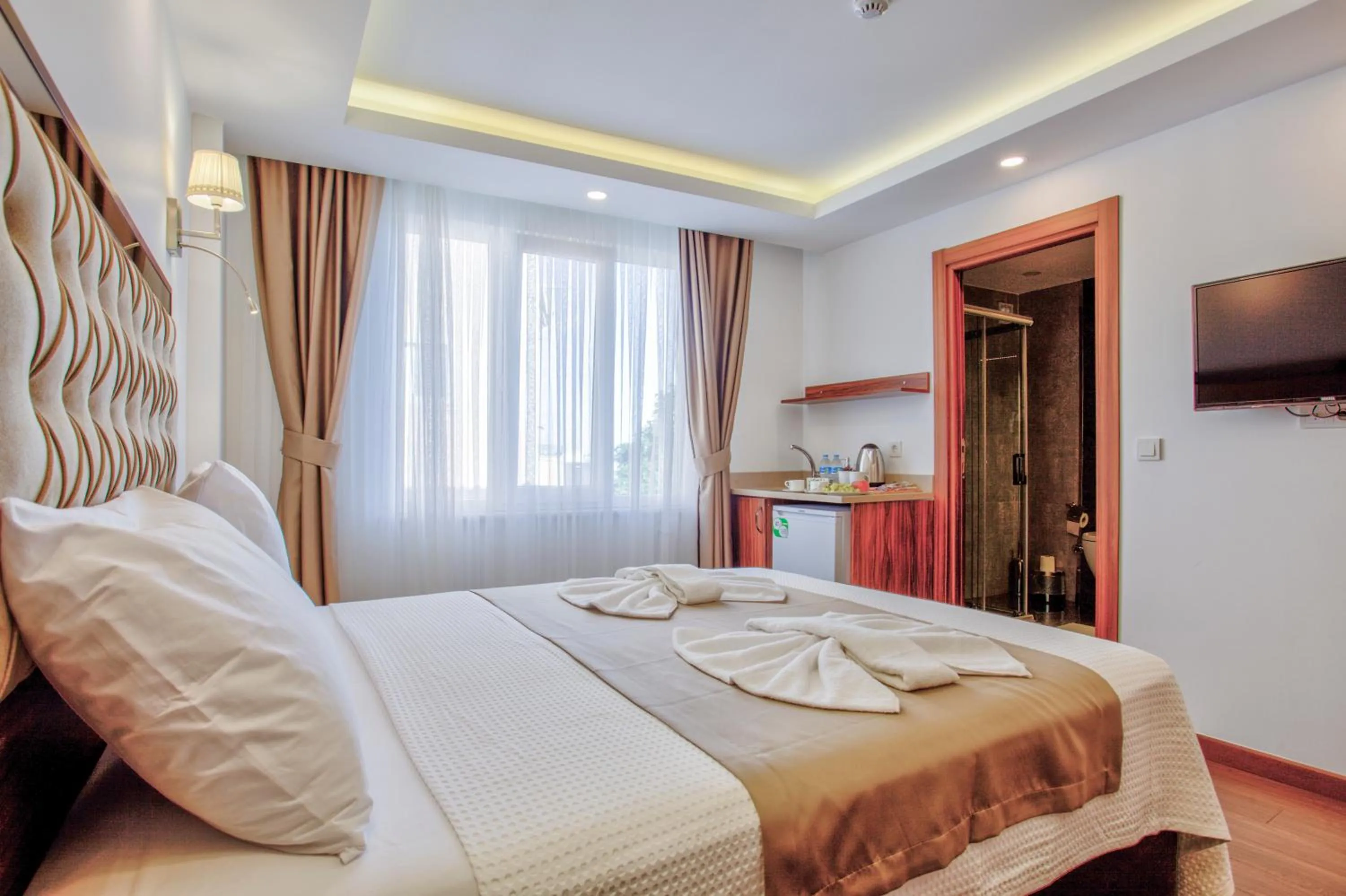 Bed in Violin Hotel Sultanahmet