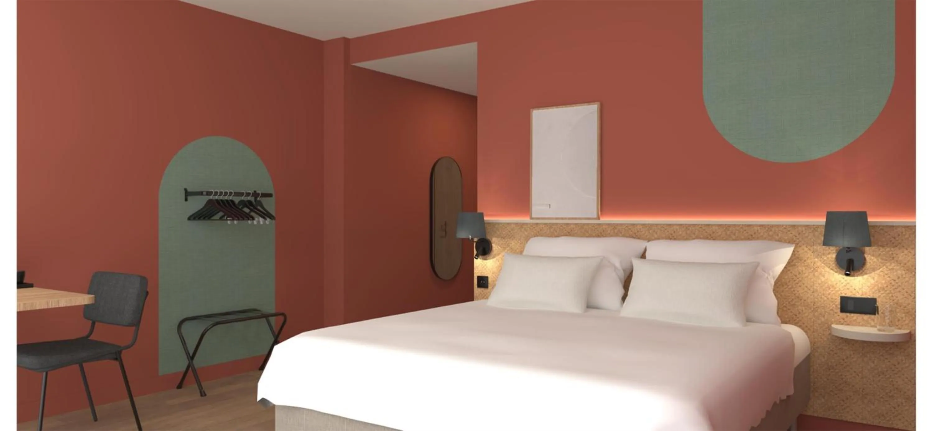 Bedroom, Bed in Best Western Terra Alta Perpignan Airport