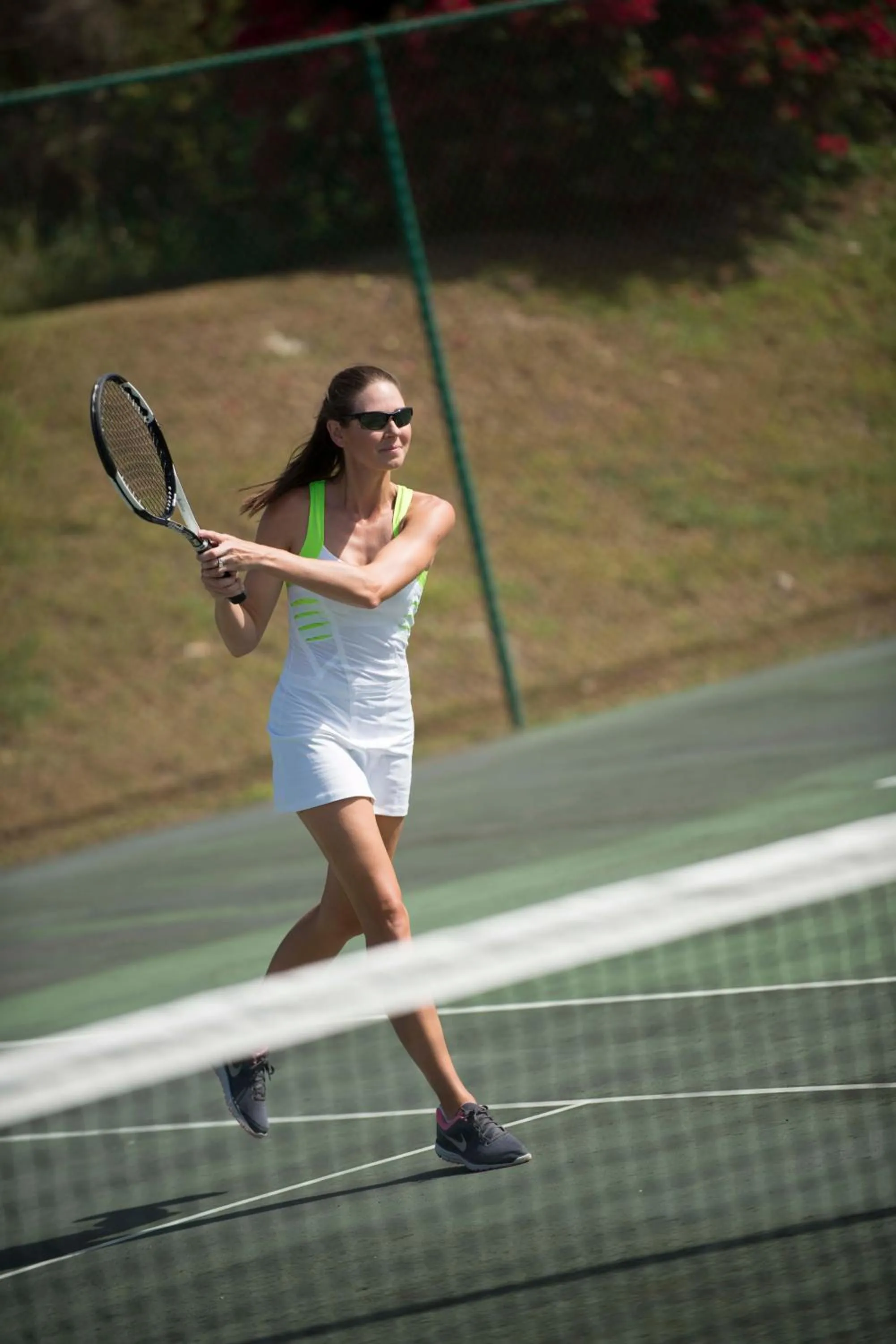 Tennis court in Carina Bay Boutique All inclusive Resort & Casino