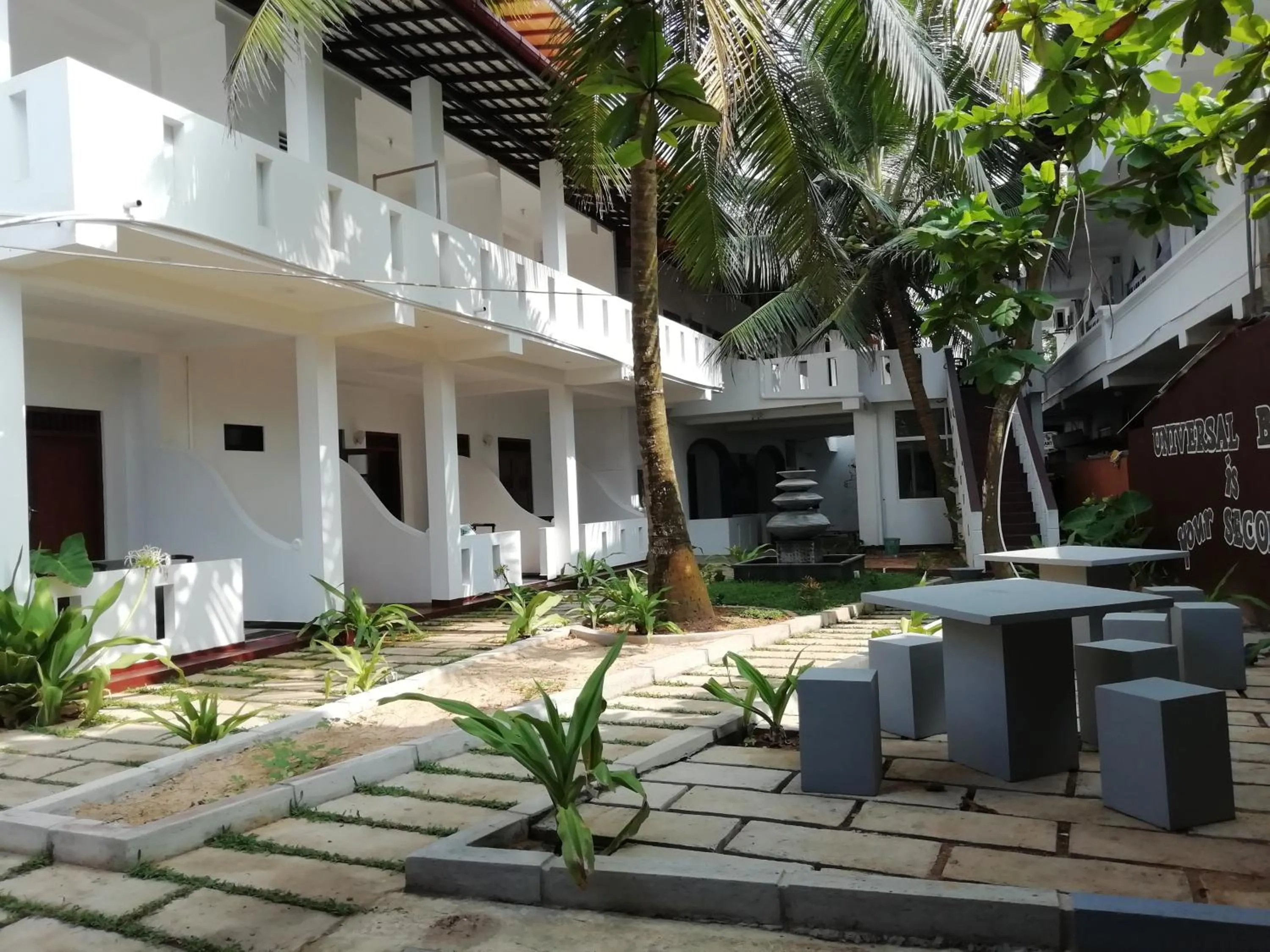 Garden in Hotel Universal Beach