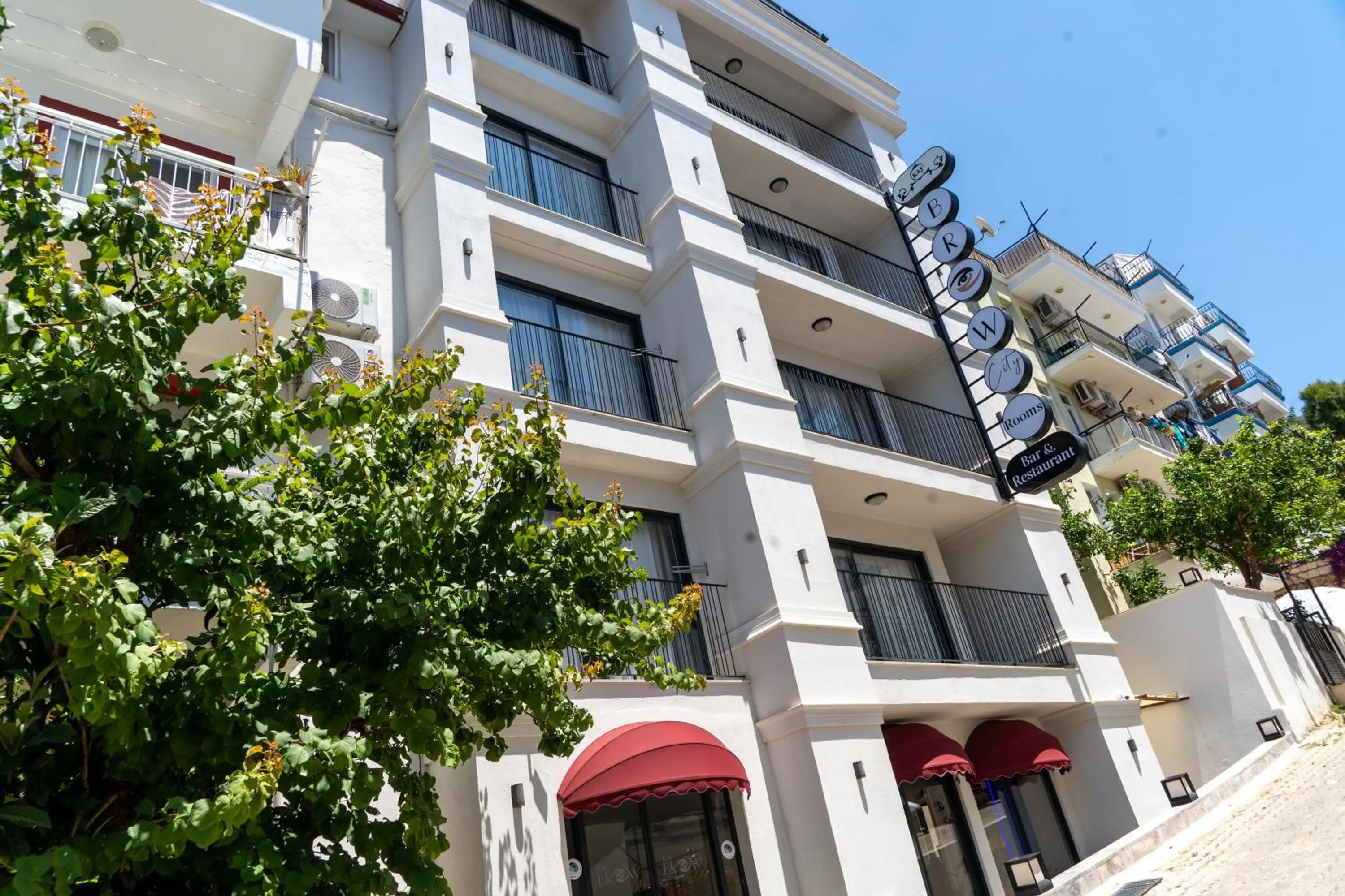 Property building in Brow City Kaş