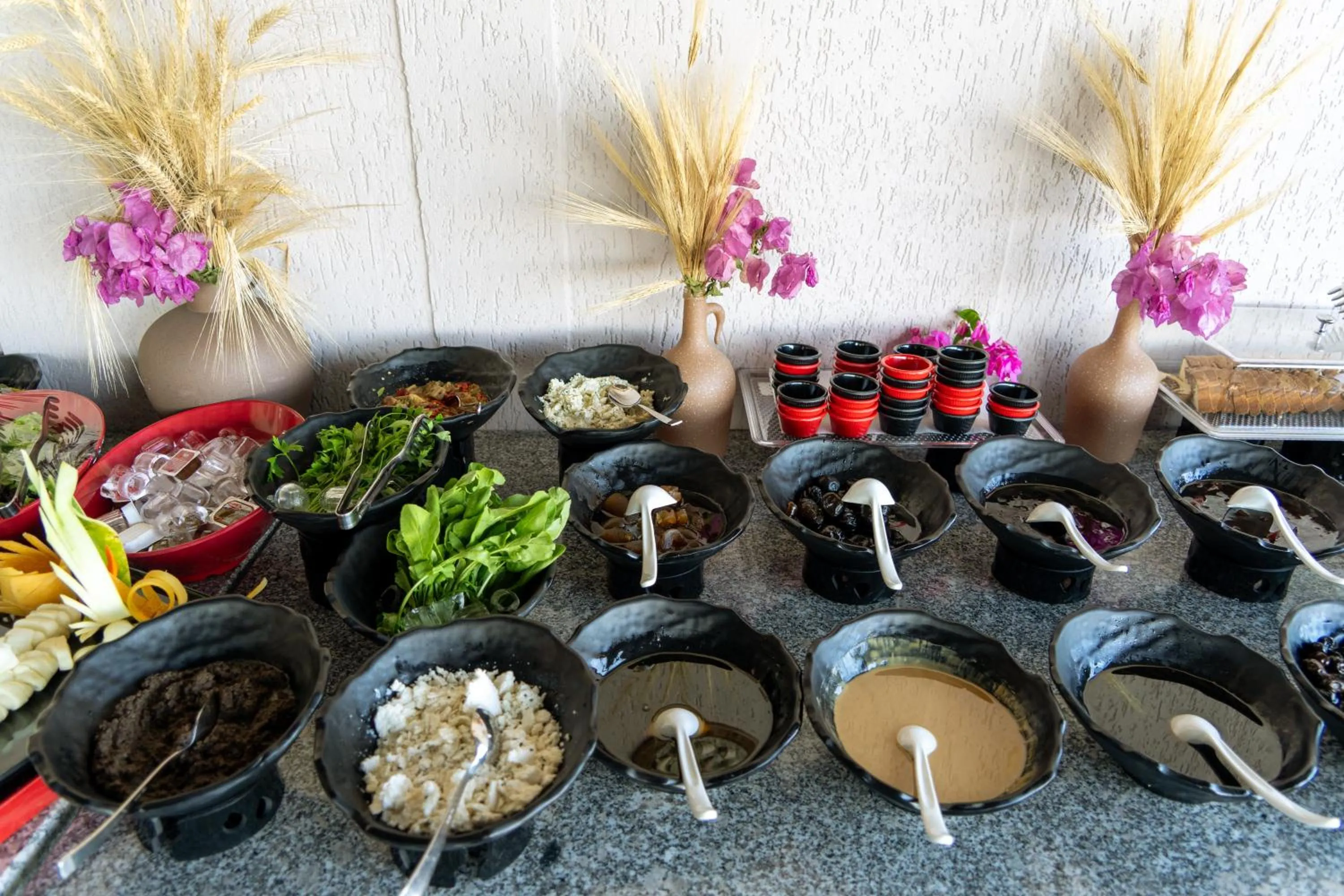 Buffet breakfast in Brow City Kaş