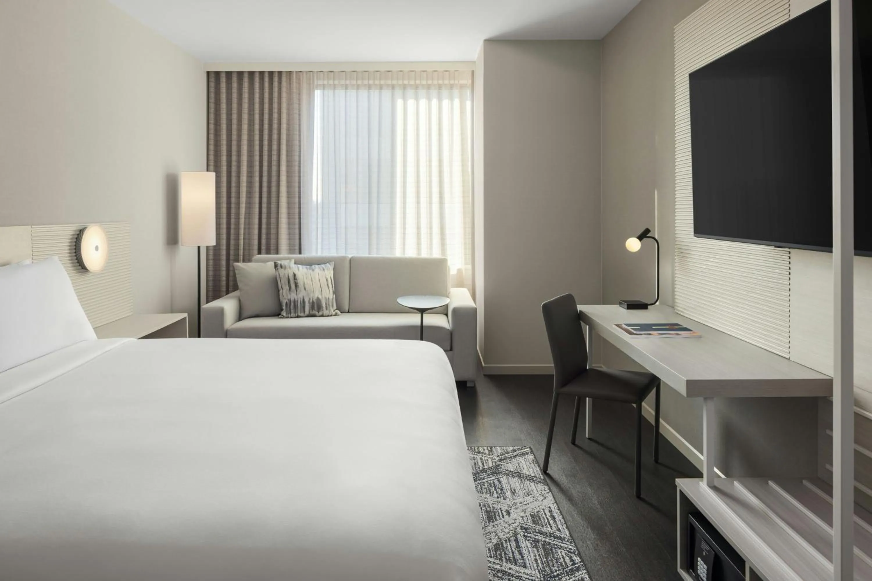 King Room with Sofa Bed - Hearing Accessible in AC Hotel by Marriott Ann Arbor Downtown