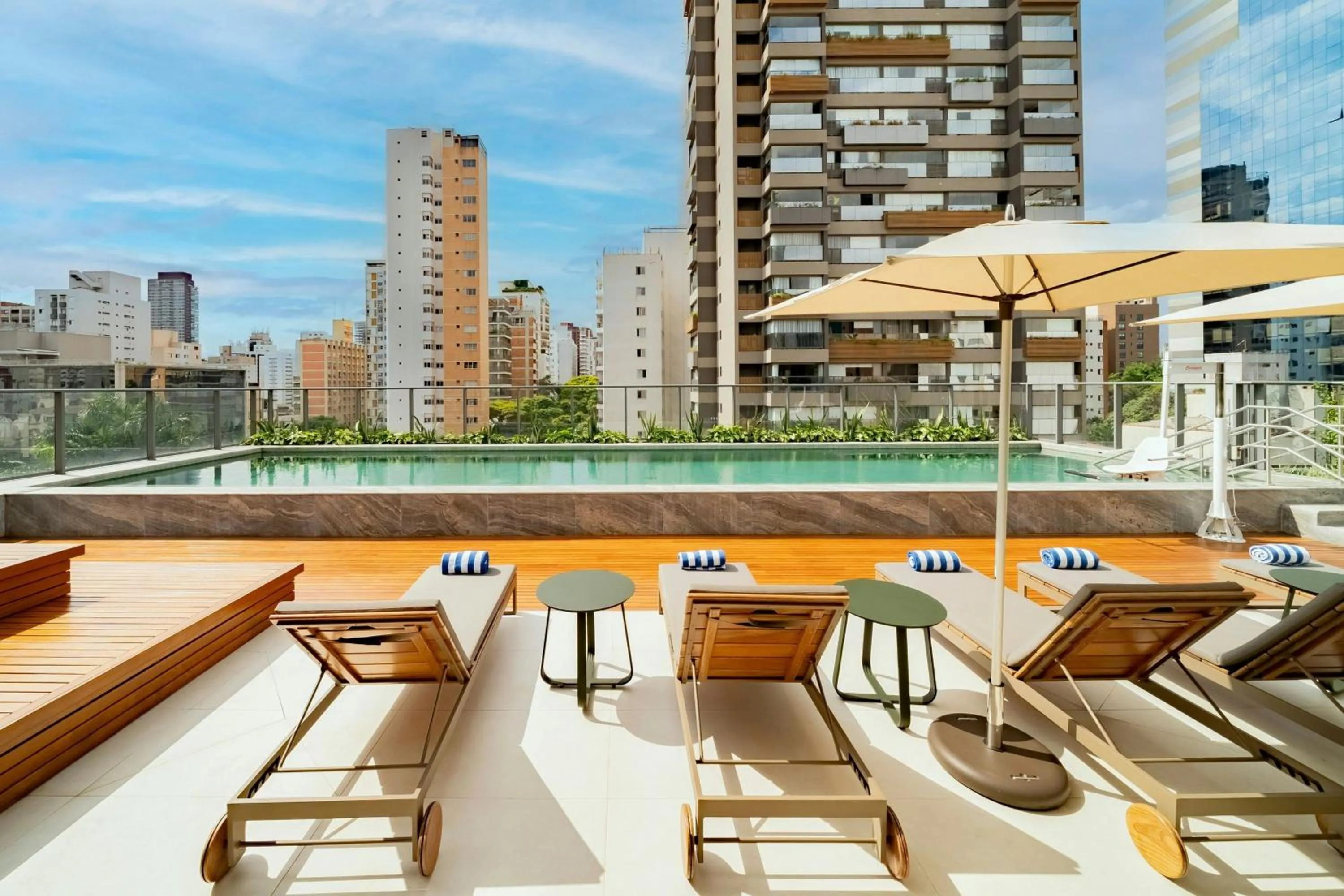 Swimming pool in The Westin Sao Paulo