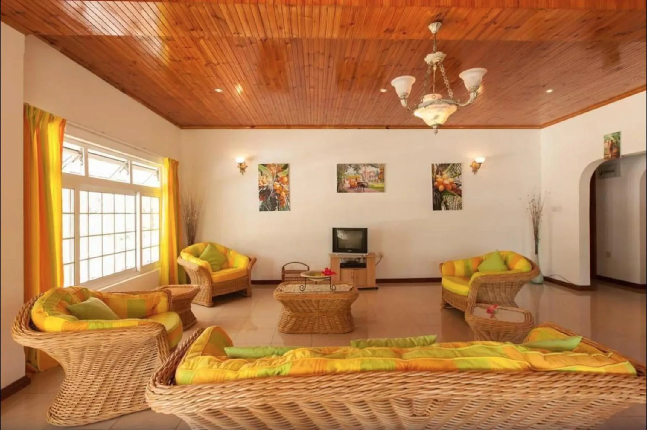 Living room in Villa Confort