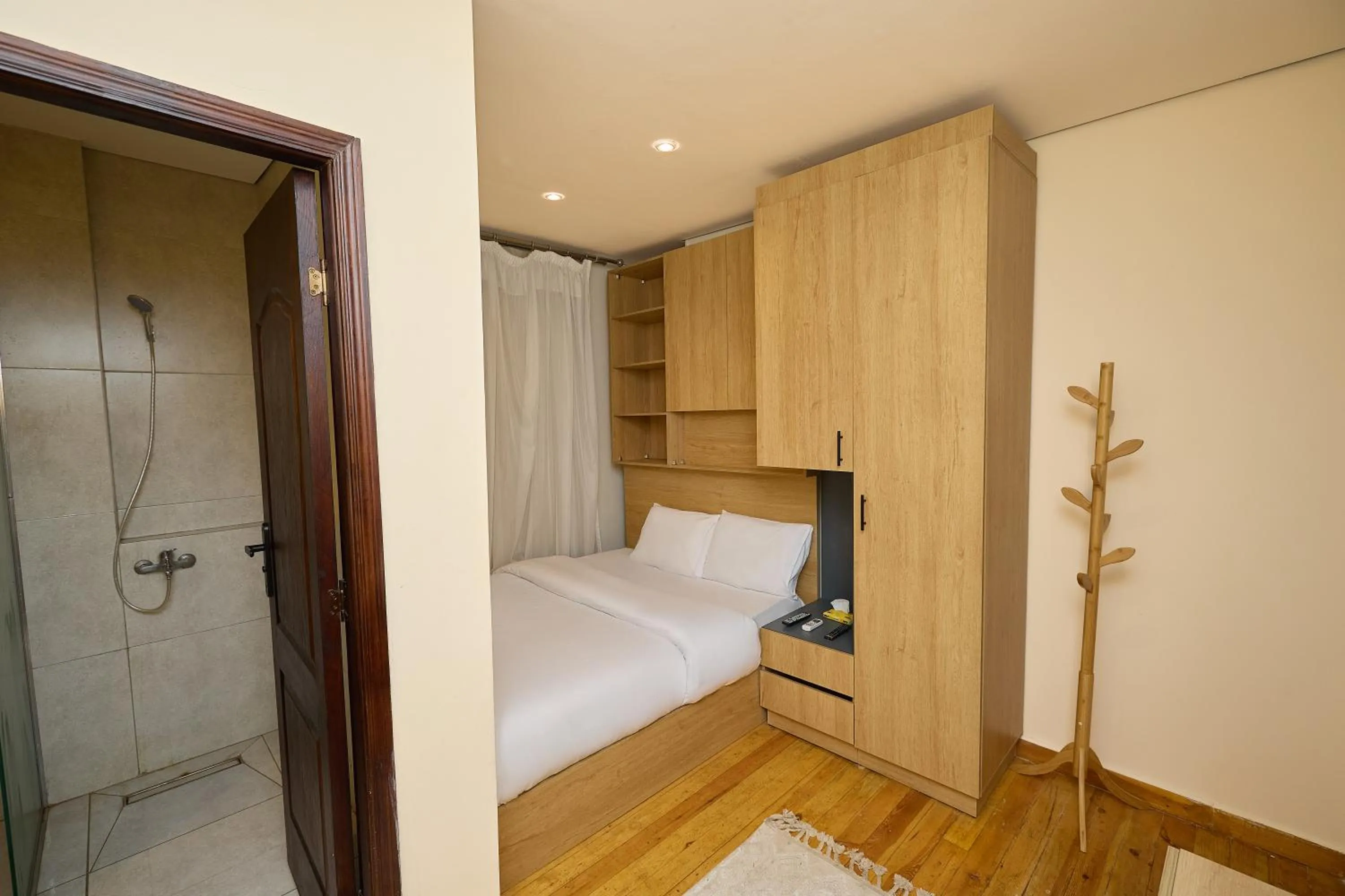 Bed in Settle Inn Al Rehab City A