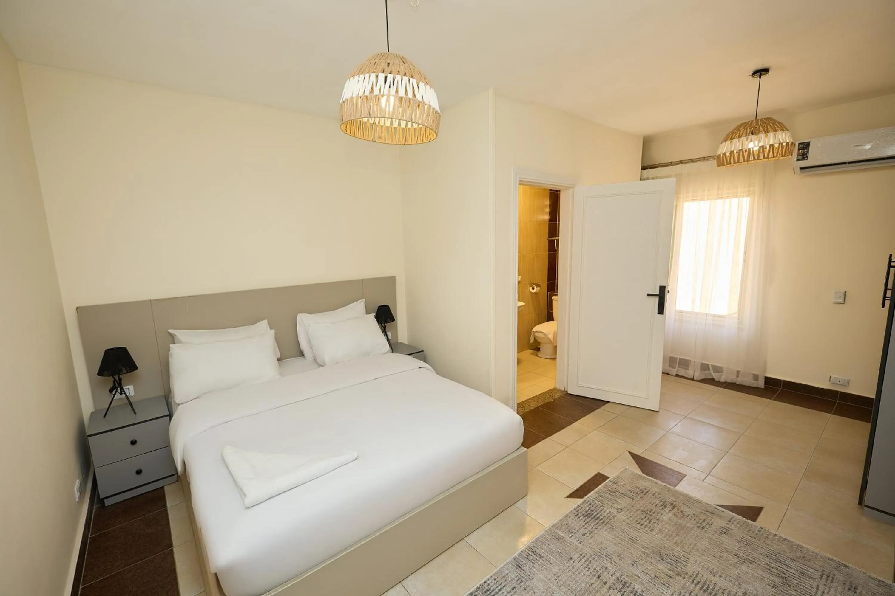 Bed in Settle Inn Al Rehab City A