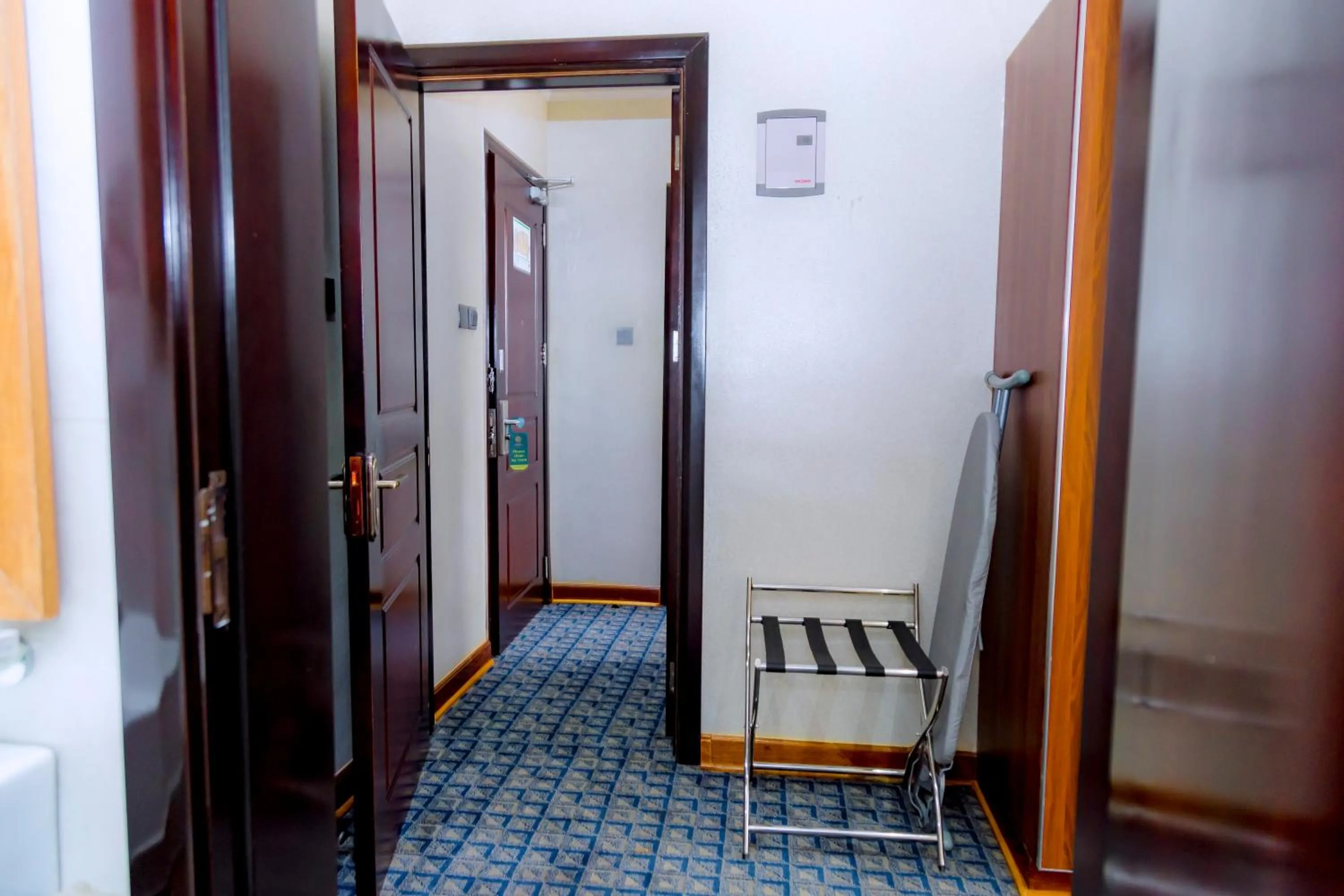 wardrobe in Kigali Paramount Hotel
