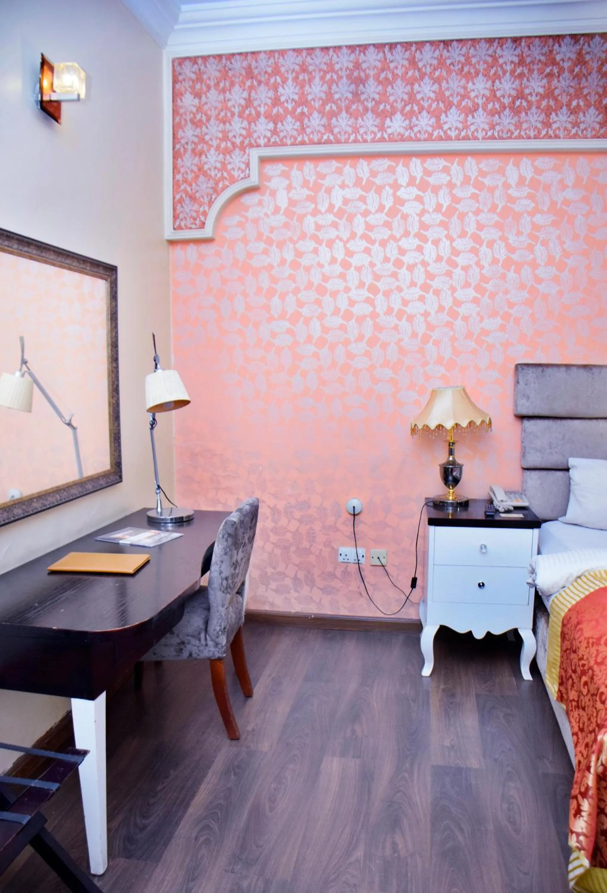 Bed in Sandralia Hotel Limited, Abuja