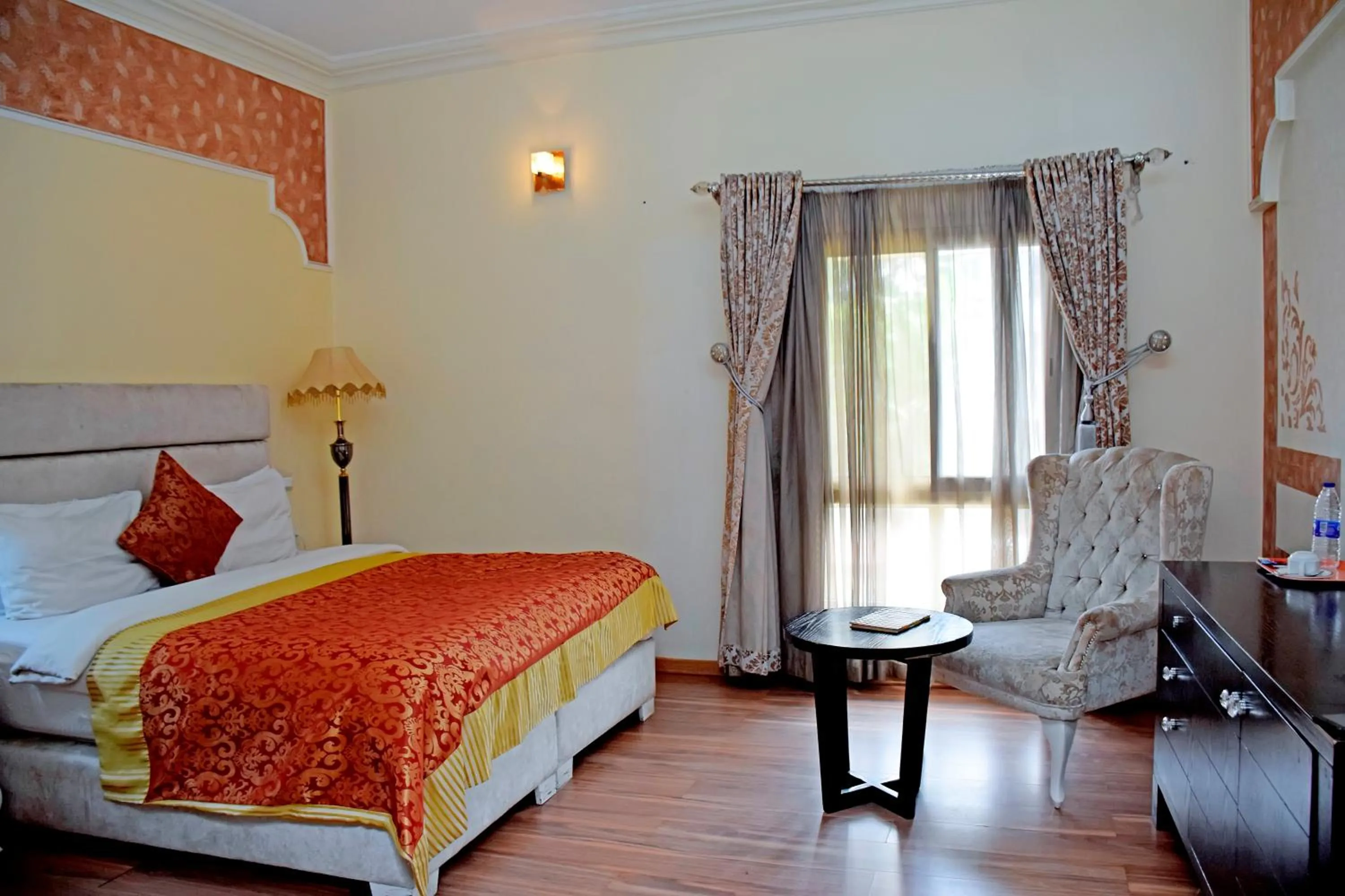 Bed in Sandralia Hotel Limited, Abuja