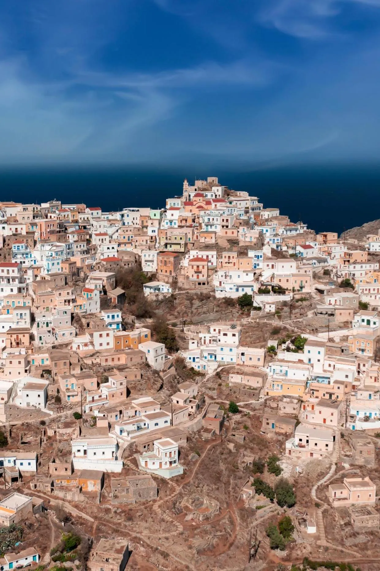 Natural landscape in Arkasa Palace