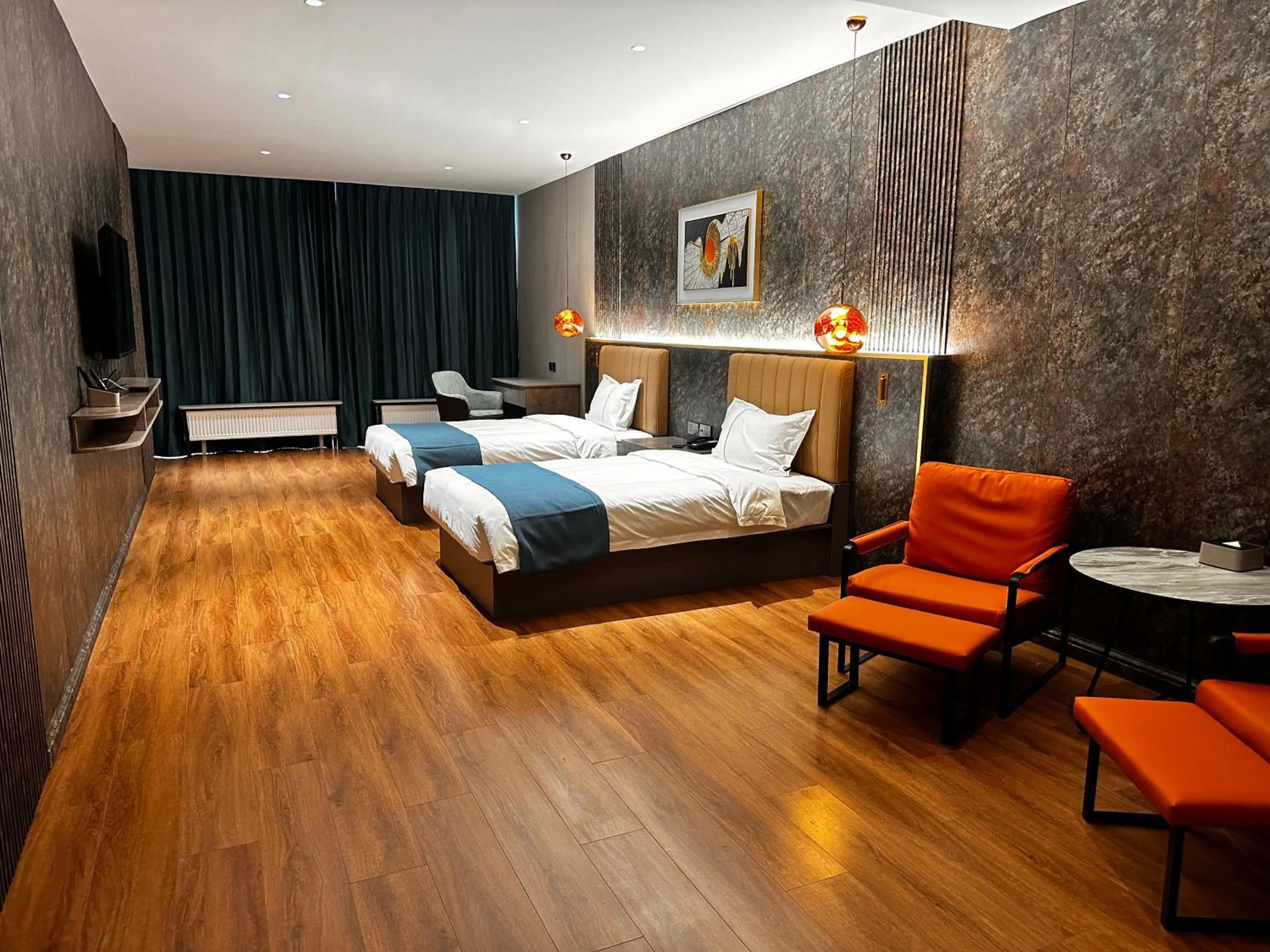 Bed in Bojon Hotel Ulaanbaatar - Soyolj Mall