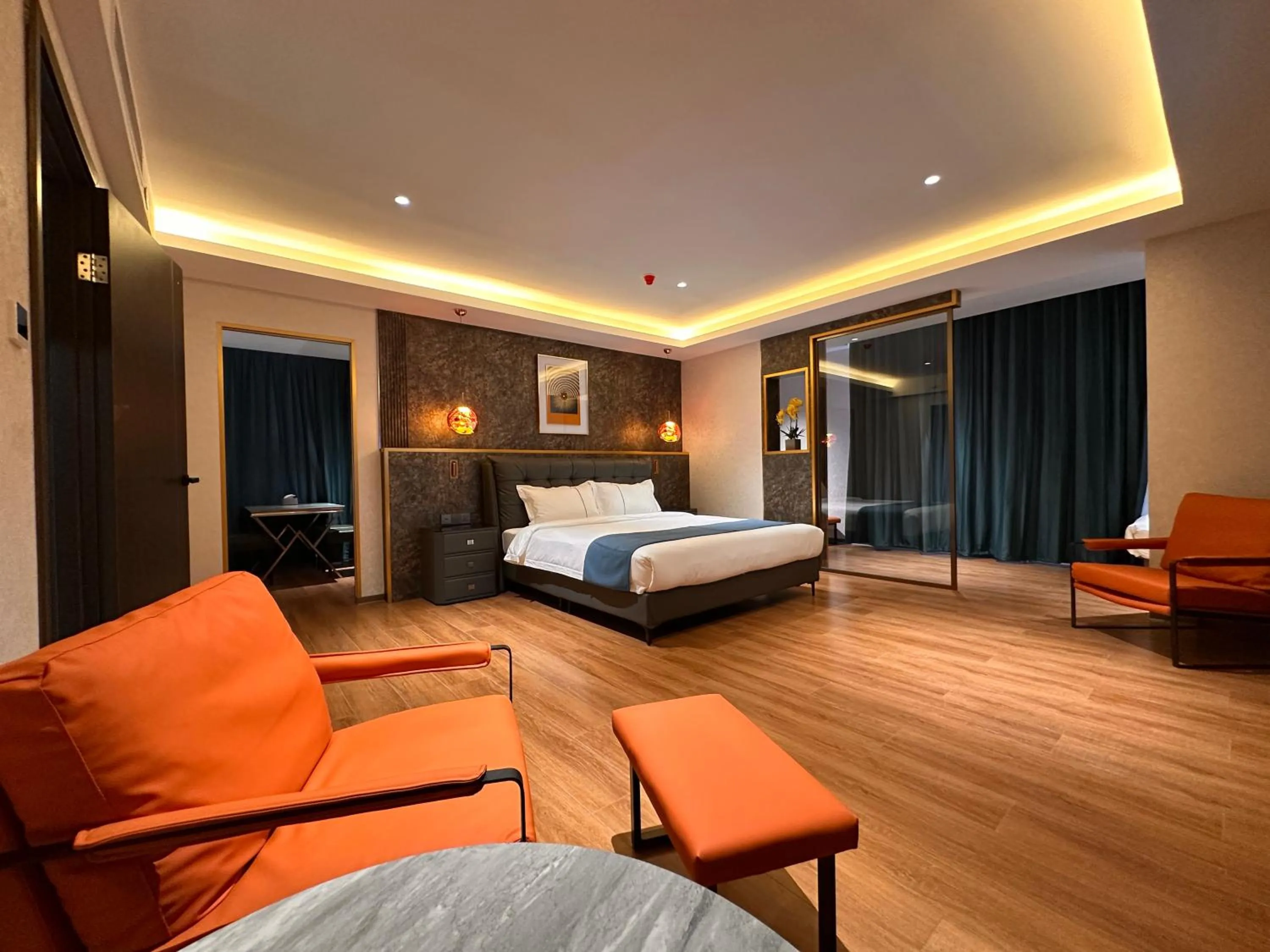 Bed in Bojon Hotel Ulaanbaatar - Soyolj Mall