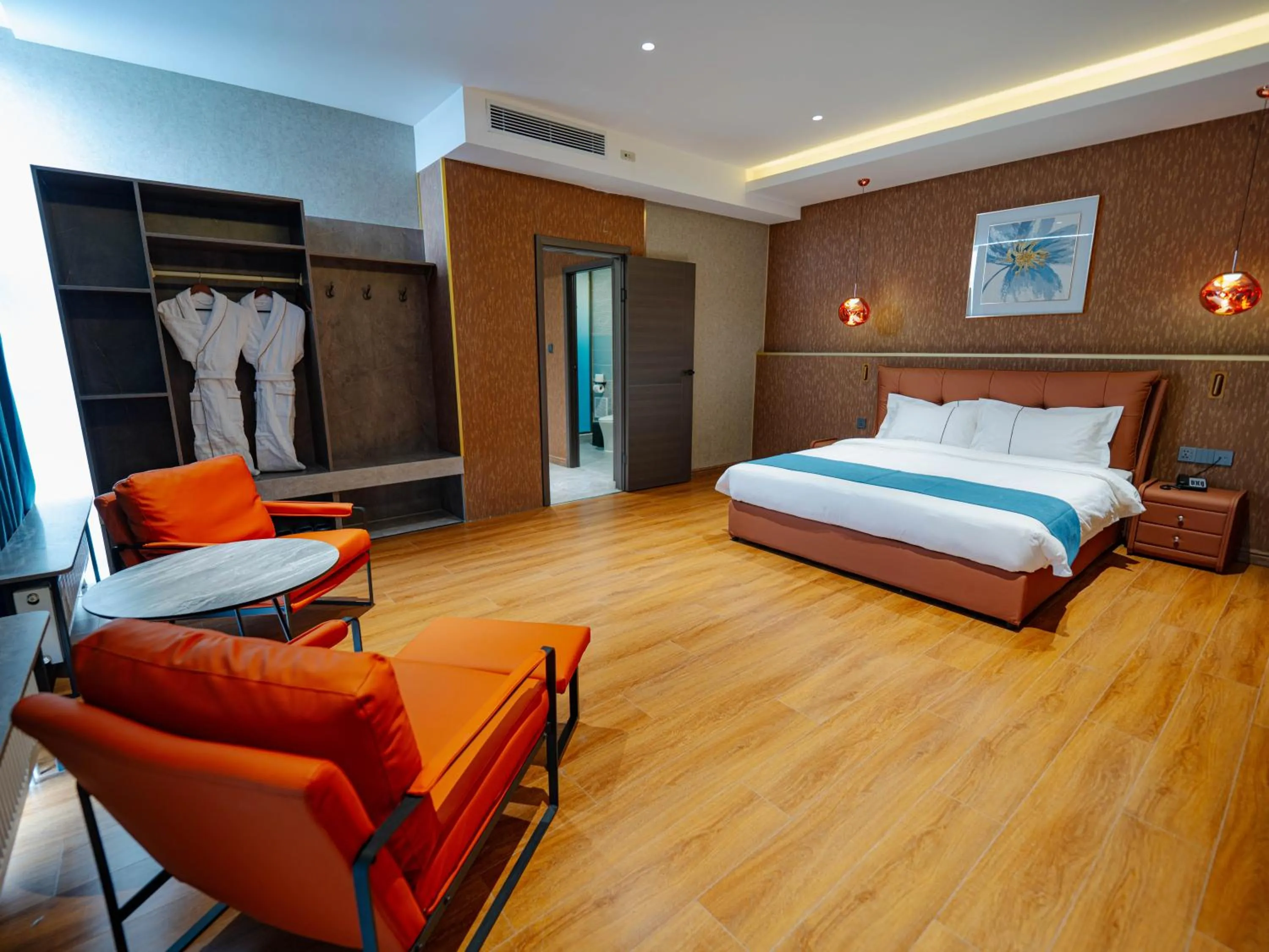 Photo of the whole room, Bed in Bojon Hotel Ulaanbaatar - Soyolj Mall