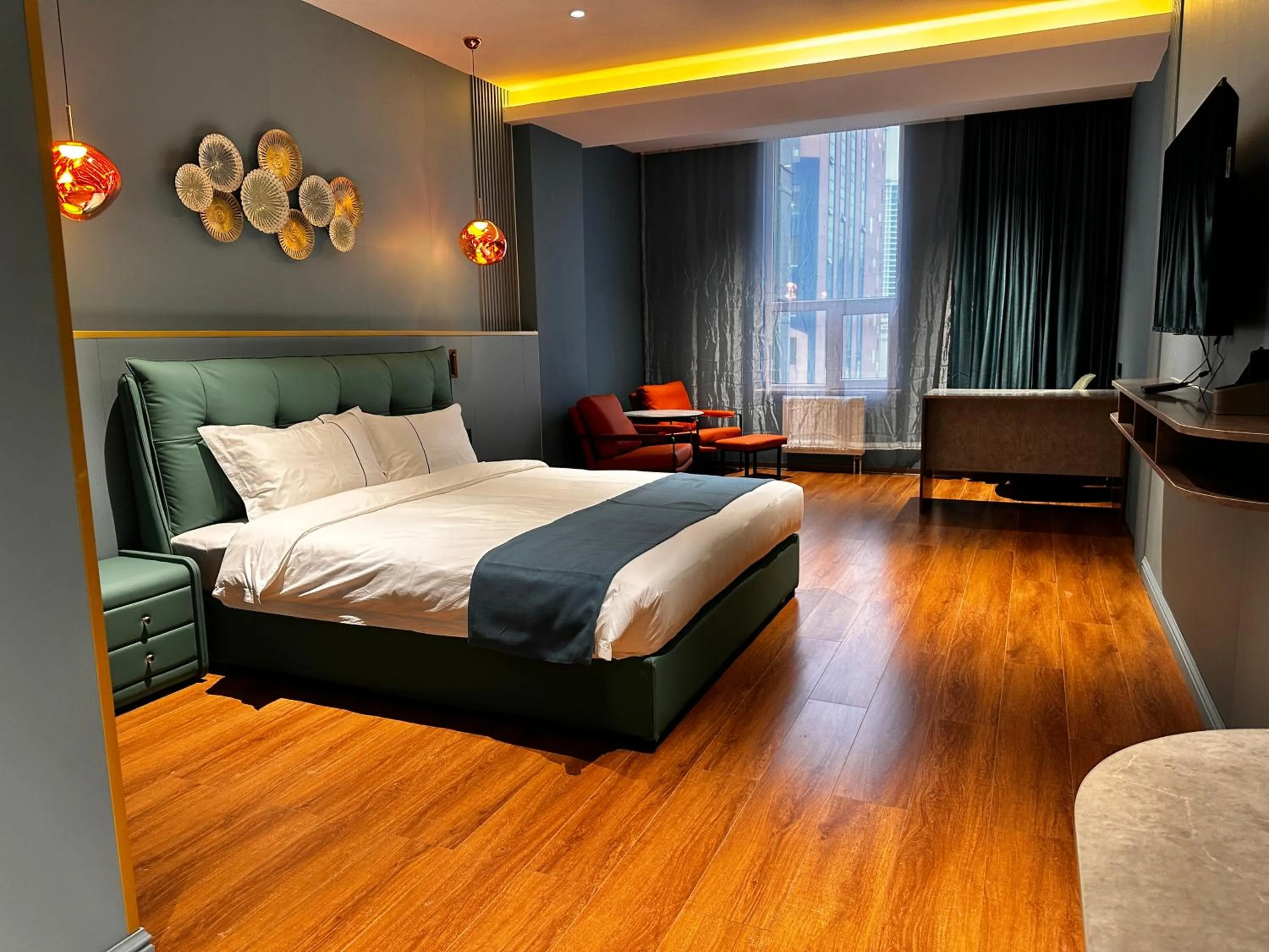 Bed in Bojon Hotel Ulaanbaatar - Soyolj Mall