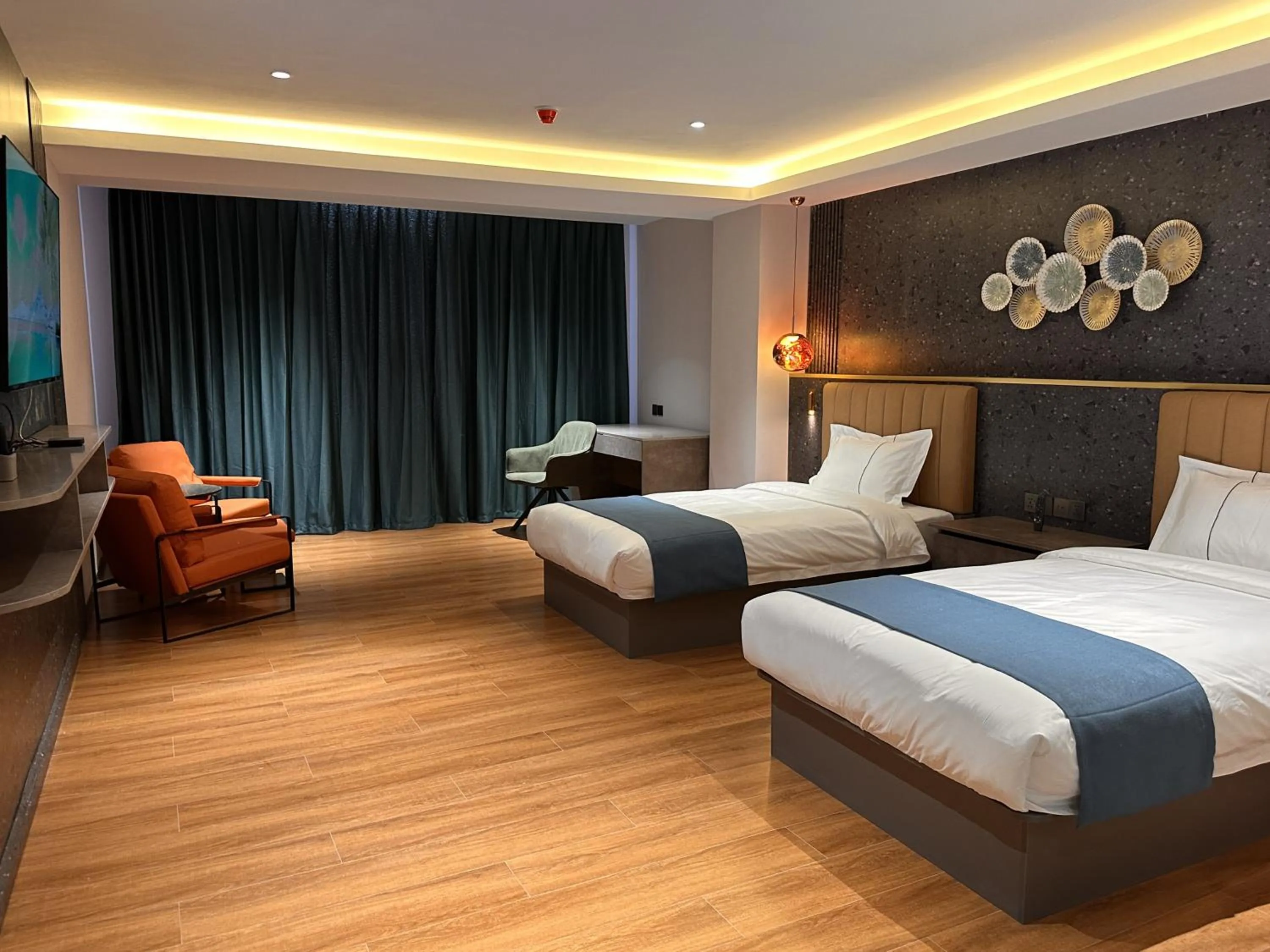 Bed in Bojon Hotel Ulaanbaatar - Soyolj Mall