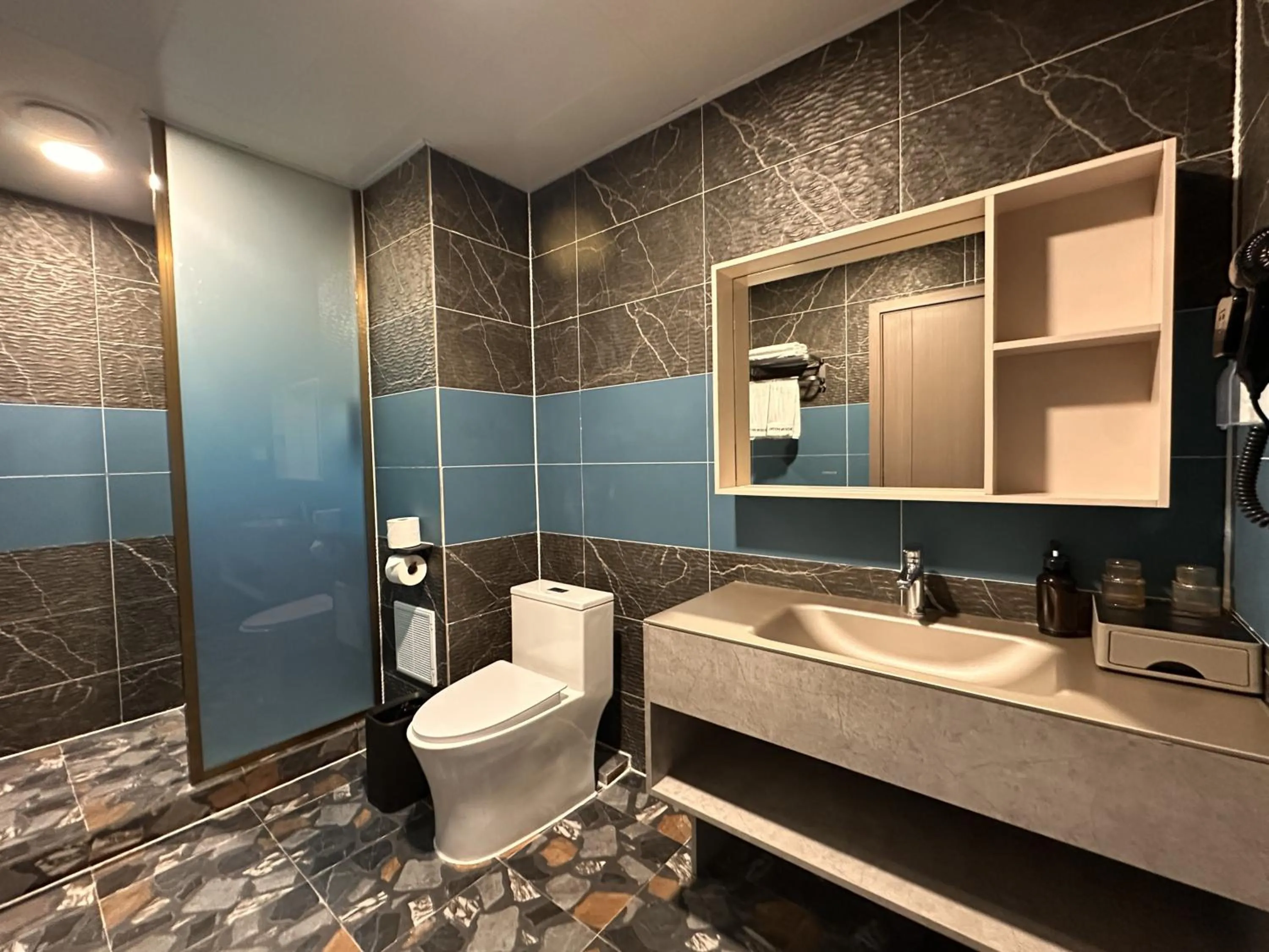 Bathroom in Bojon Hotel Ulaanbaatar - Soyolj Mall